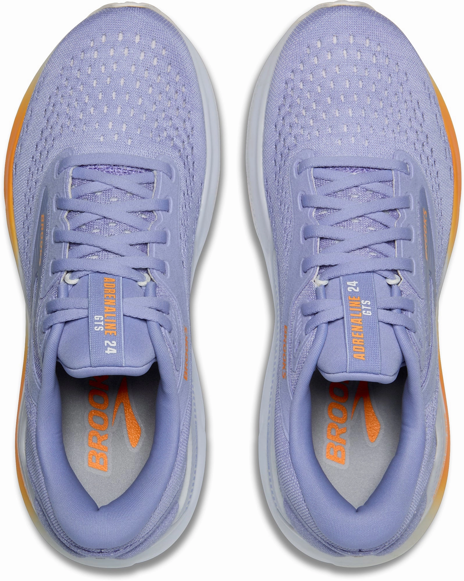 Brooks Adrenaline GTS 24 Womens Running Shoes - Blue Supportive Heel Multi Surface