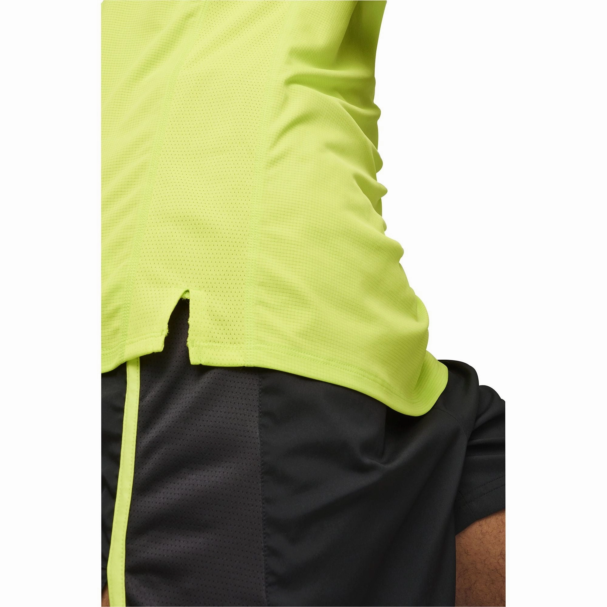 Puma Run Favourite Velocity Short Sleeve Mens Running Top - Green Bold colors Casual Comfort Layer