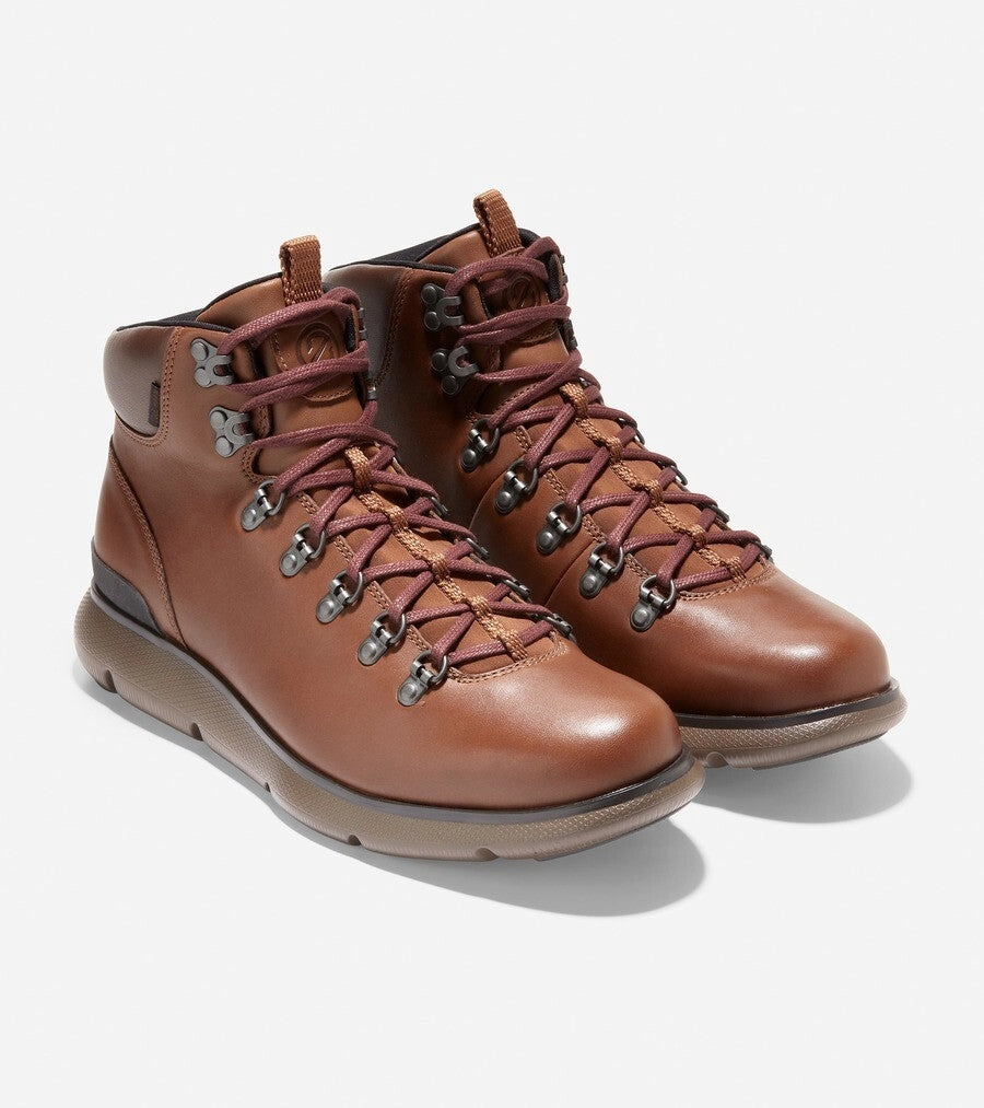 Crisp Finish Concert Look Cole Haan Zerogrand Omni Hiker C35585 Boot Mens Brown Leather Waterproof GBNC404