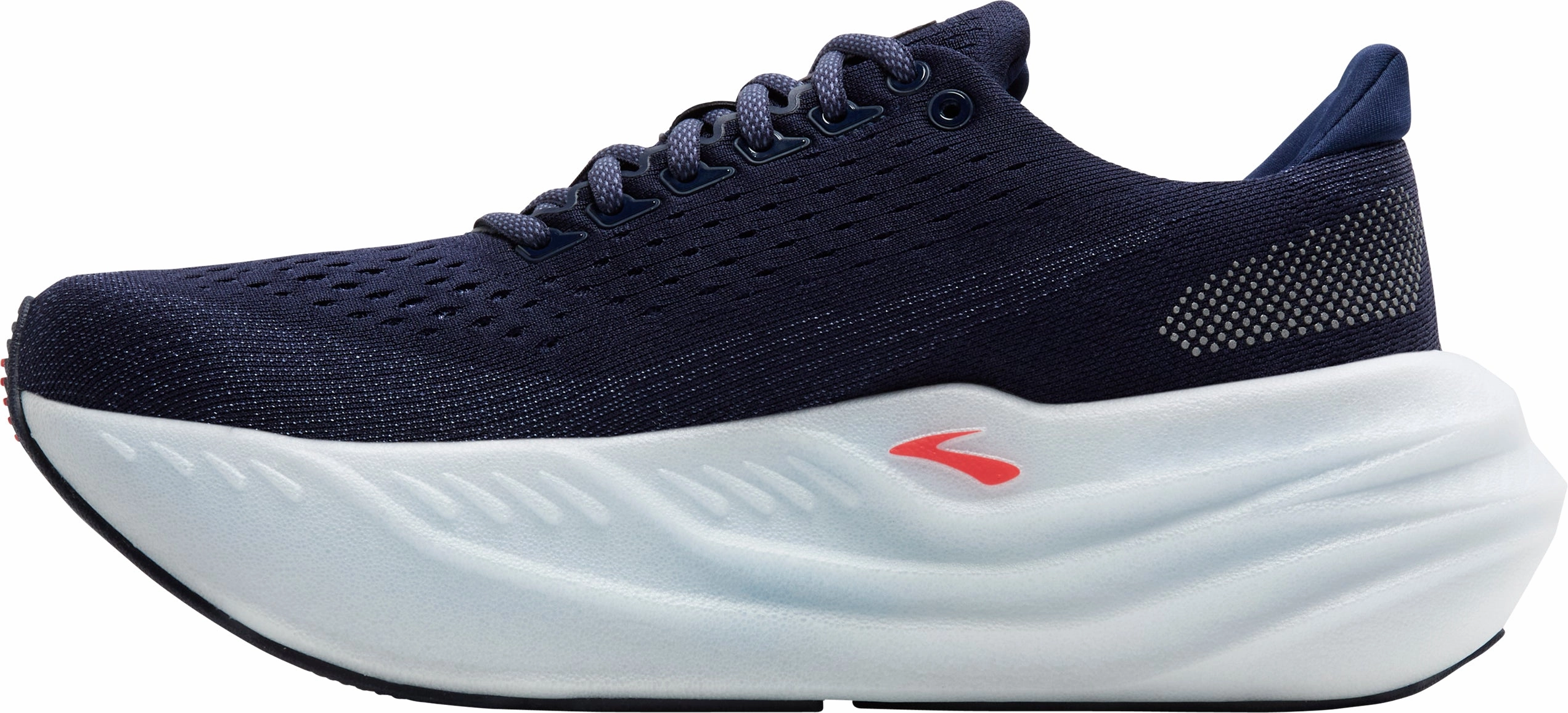 Thermo Regulating Materials Responsive Cushion Brooks Glycerin Max Womens Running Shoes - Blue