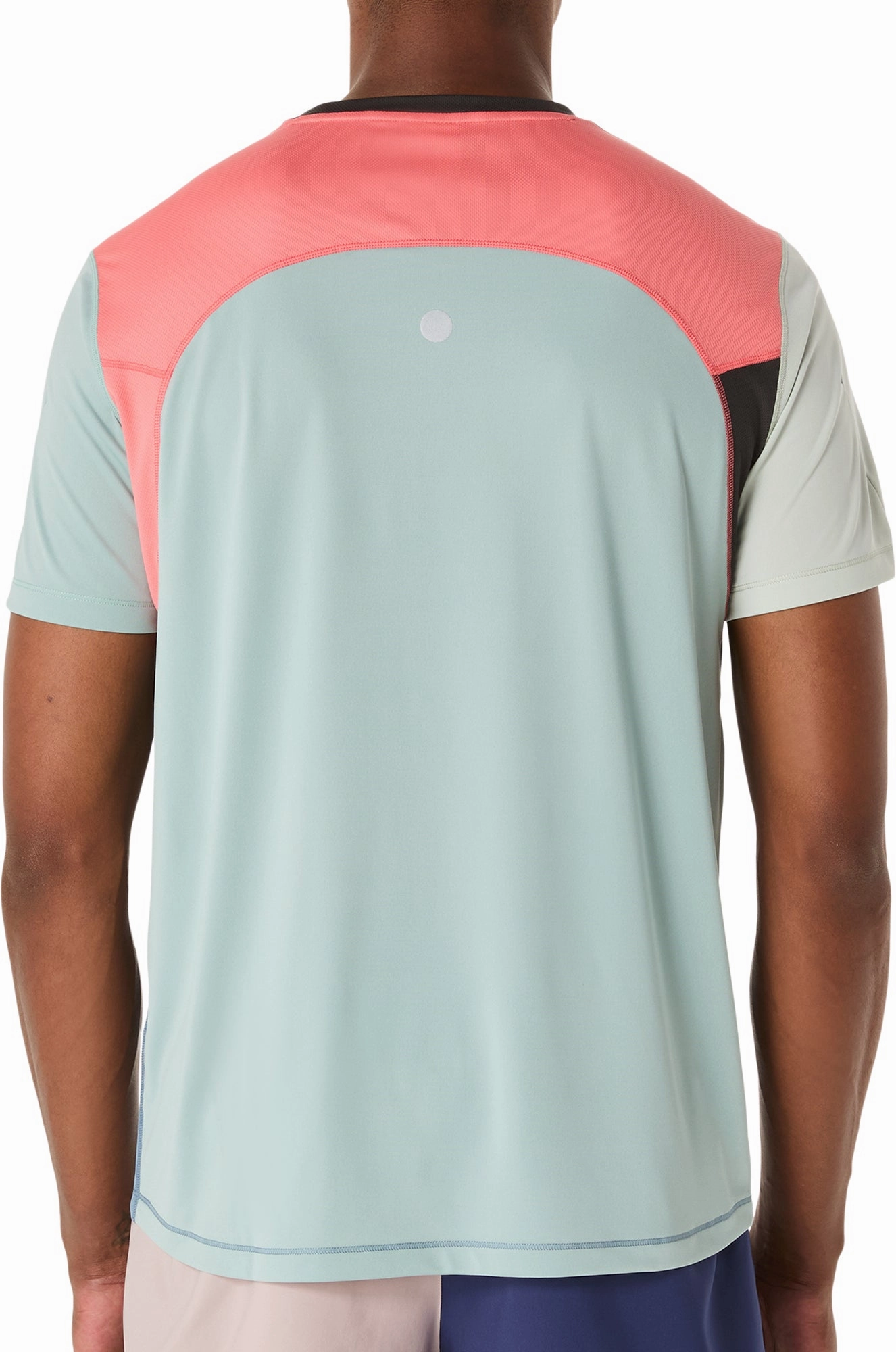 Asics Shikisai Short Sleeve Mens Running Top - Blue Unisex versatility Breathable Design