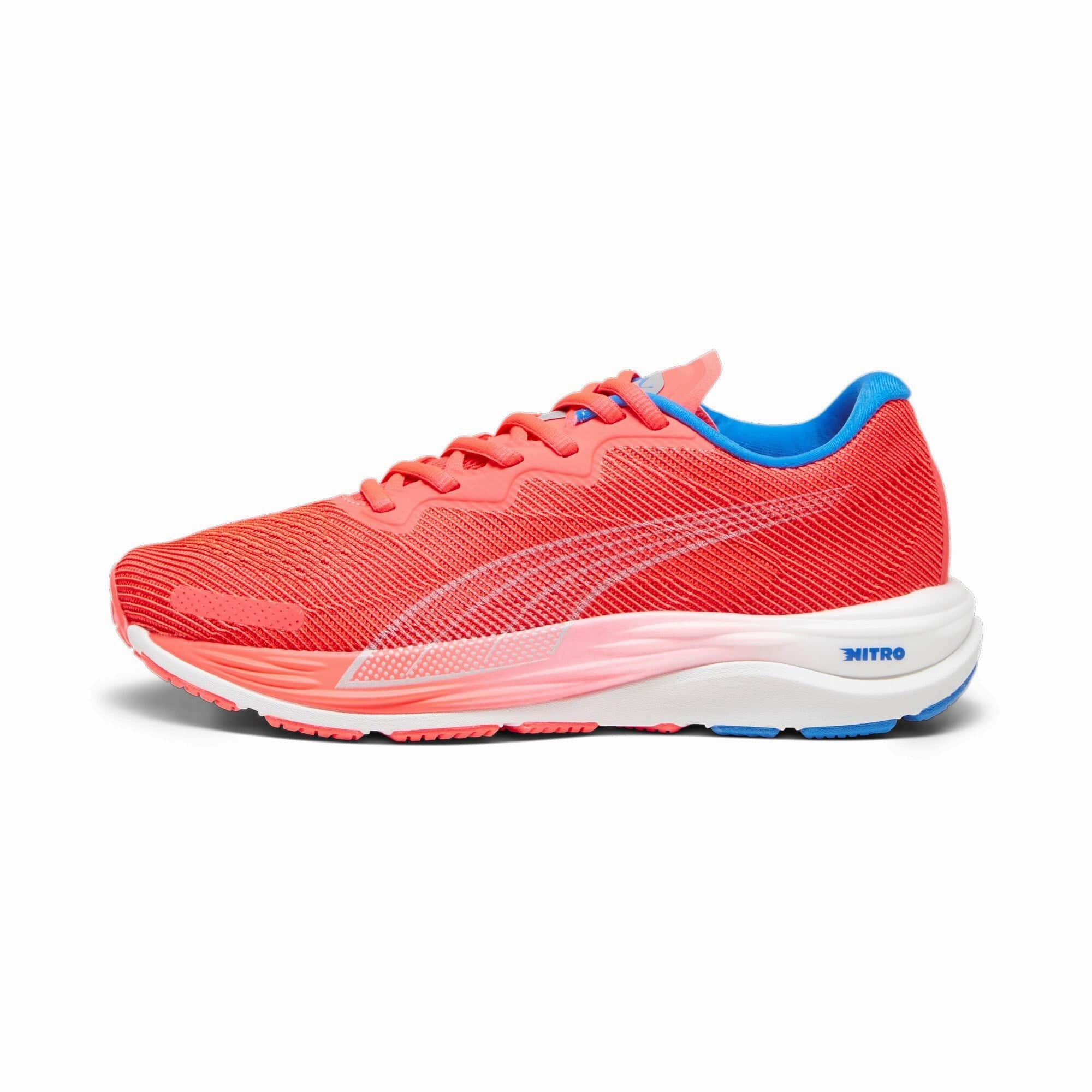Puma Women's  Velocity Nitro 2 Wns Fire Orchid-Ultra Blue Smart Supportive