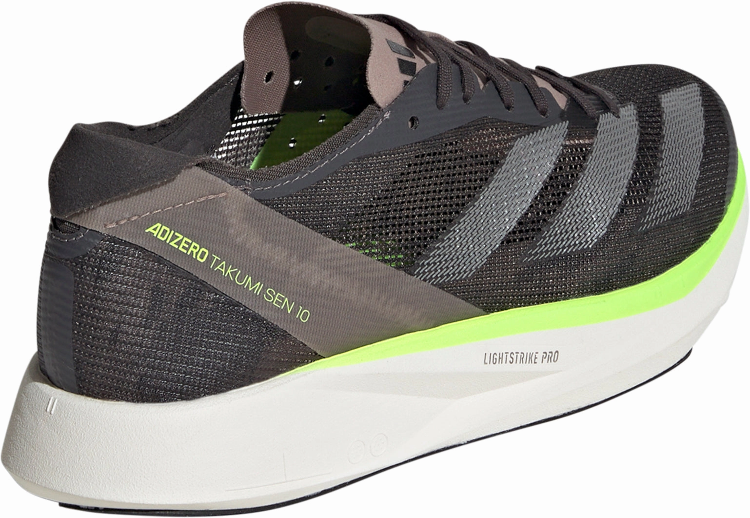 adidas Adizero Takumi Sen 10 Womens Running Shoes - Grey Runners with Flat Feet joint flexibility running shoe improvement