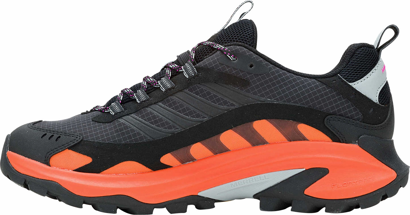 Rocky Terrain Fit Anti-Slip Performance Merrell Moab Speed 2 GORE-TEX Mens Walking Shoes - Black