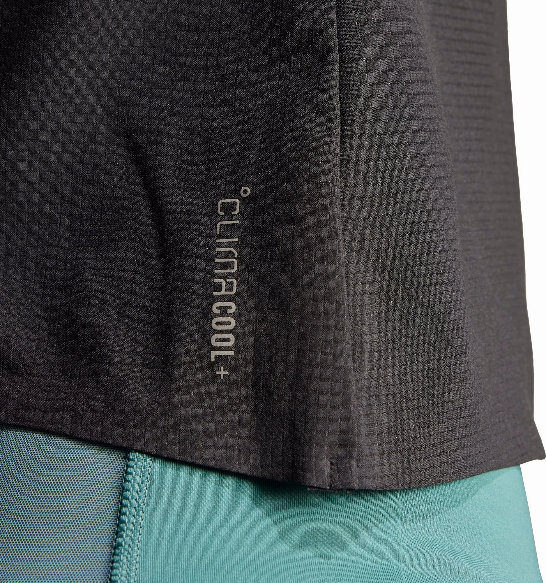 adidas ADI365 ClimaCool  Womens Running Crop Top - Black fondness