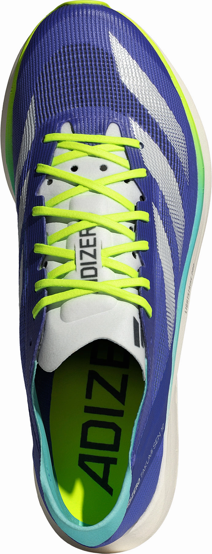 running on gravel shoes adidas Adizero Takumi Sen 10 Mens Running Shoes - Blue