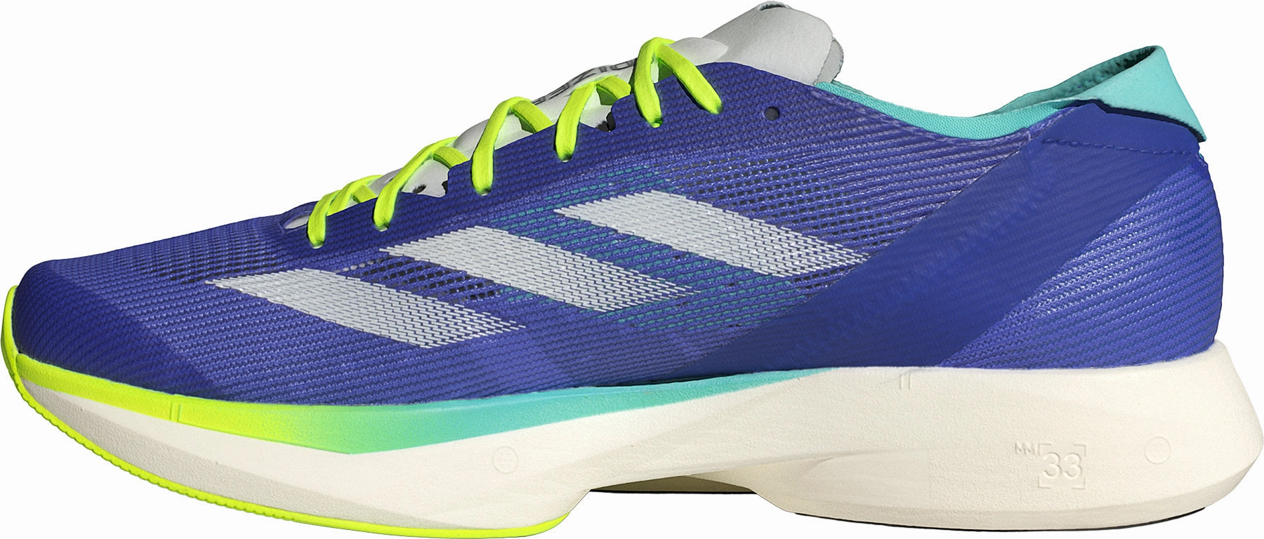 Quick drying material adidas Adizero Takumi Sen 10 Mens Running Shoes - Blue