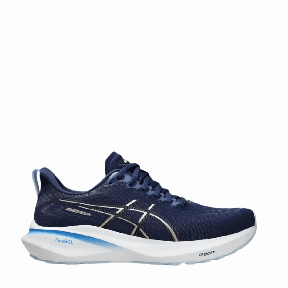 campus - runner rubber outsole shoes ASICS Women's GT 2000 v13 Running Shoes in Indigo Blue/Carrier Grey SS25