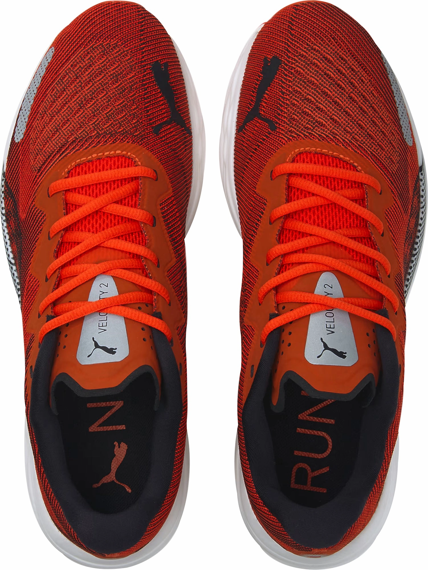 Vegan Friendly Construction Modern Trend Puma Velocity Nitro 2 Mens Running Shoes - Red