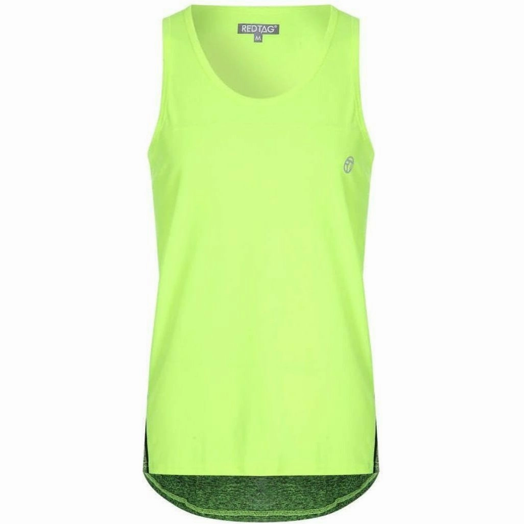 Red Tag Activewear Reflective Mens Running Vest - Yellow comfortable atmosphere dedication