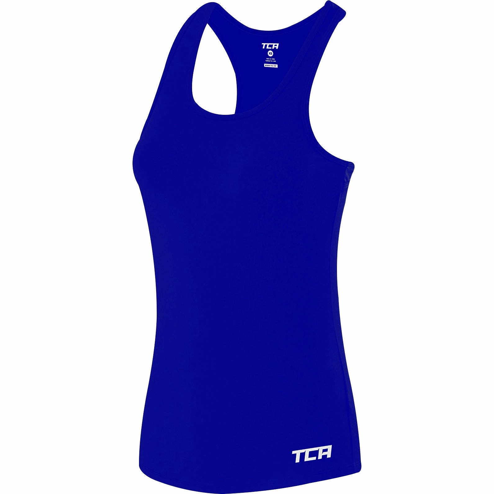 Resilience TCA Tech Racerback Womens Running Vest Tank Top - Blue