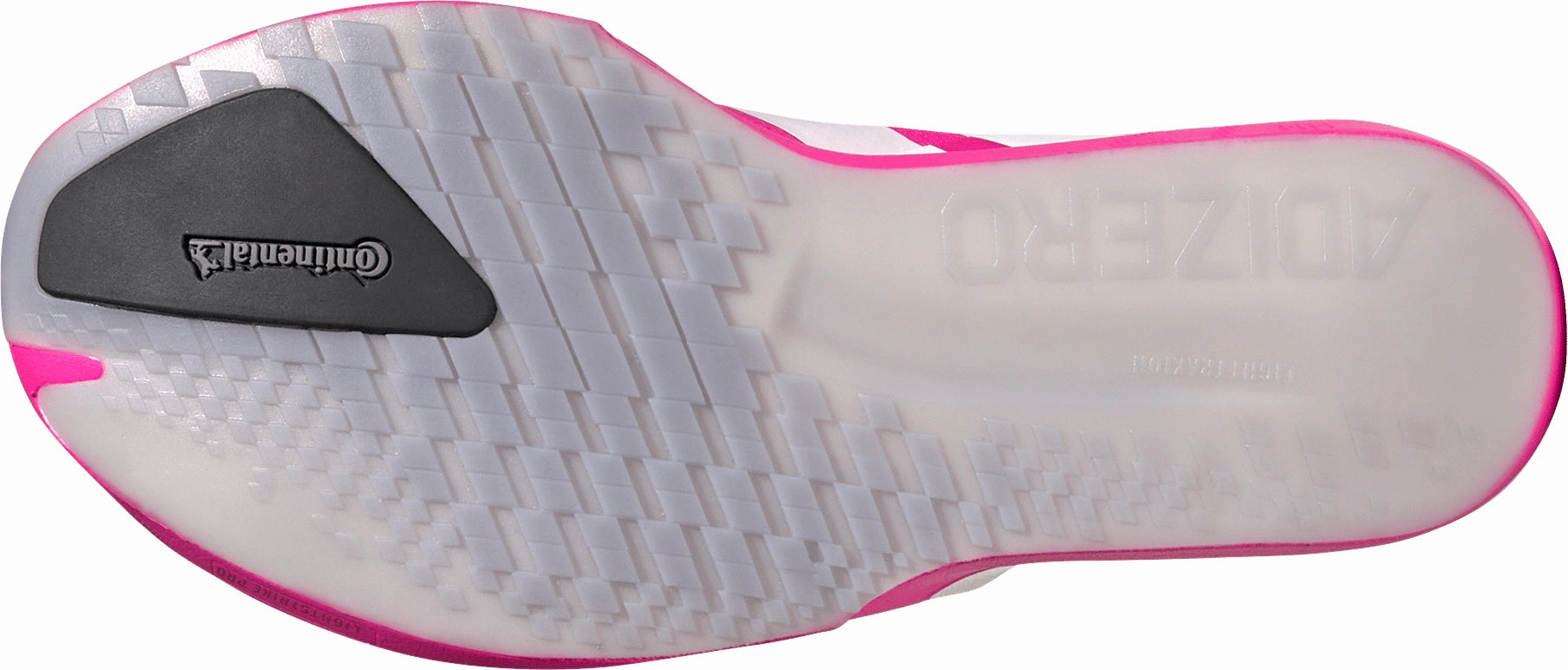 marathoning running gear running in suburbs adidas Adizero Adios 9 Womens Running Shoes - Pink