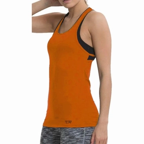 TCA Tech Racerback Womens Running Vest Tank Top - Orange recipe