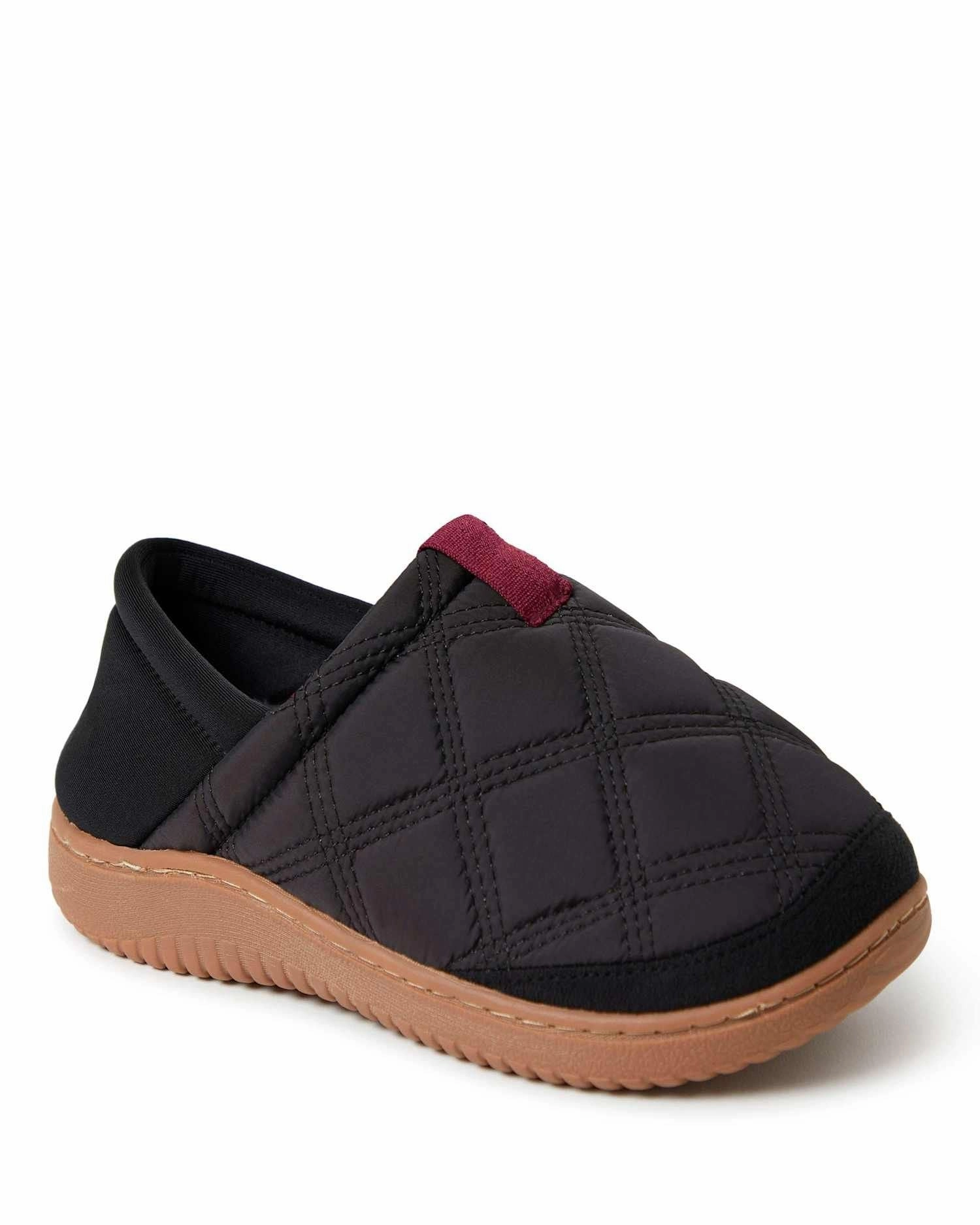 Dearfoams Women's River Closed Back Collapsible Heel House Shoe Slipper Effortless Foot Slip