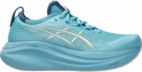 Asics Gel Nimbus 27 Womens Running Shoes - Blue All - Purpose