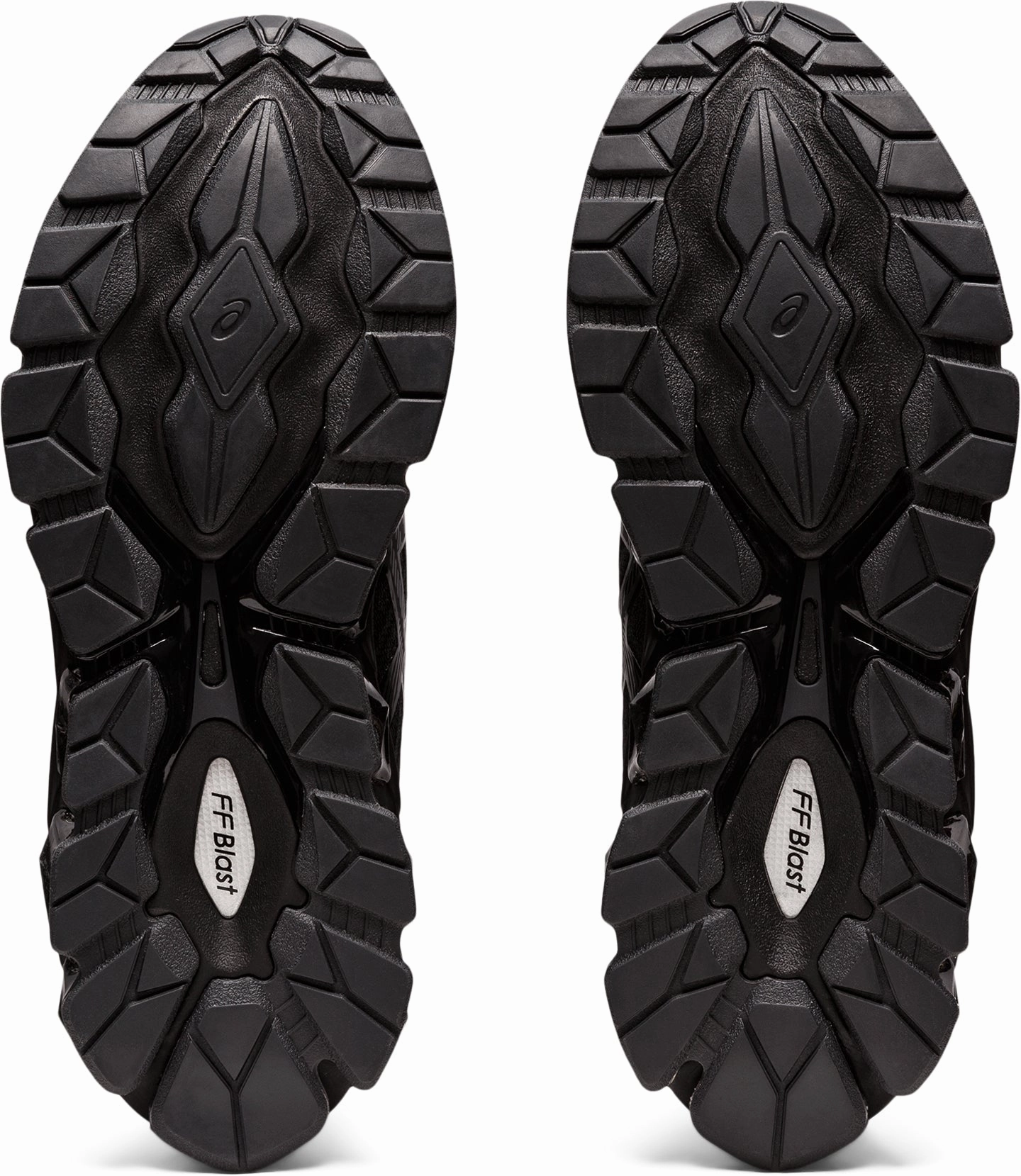 Grip Enhanced Outsole Speed Fit Asics Gel Quantum 360 VII GS Junior Running Shoes - Black