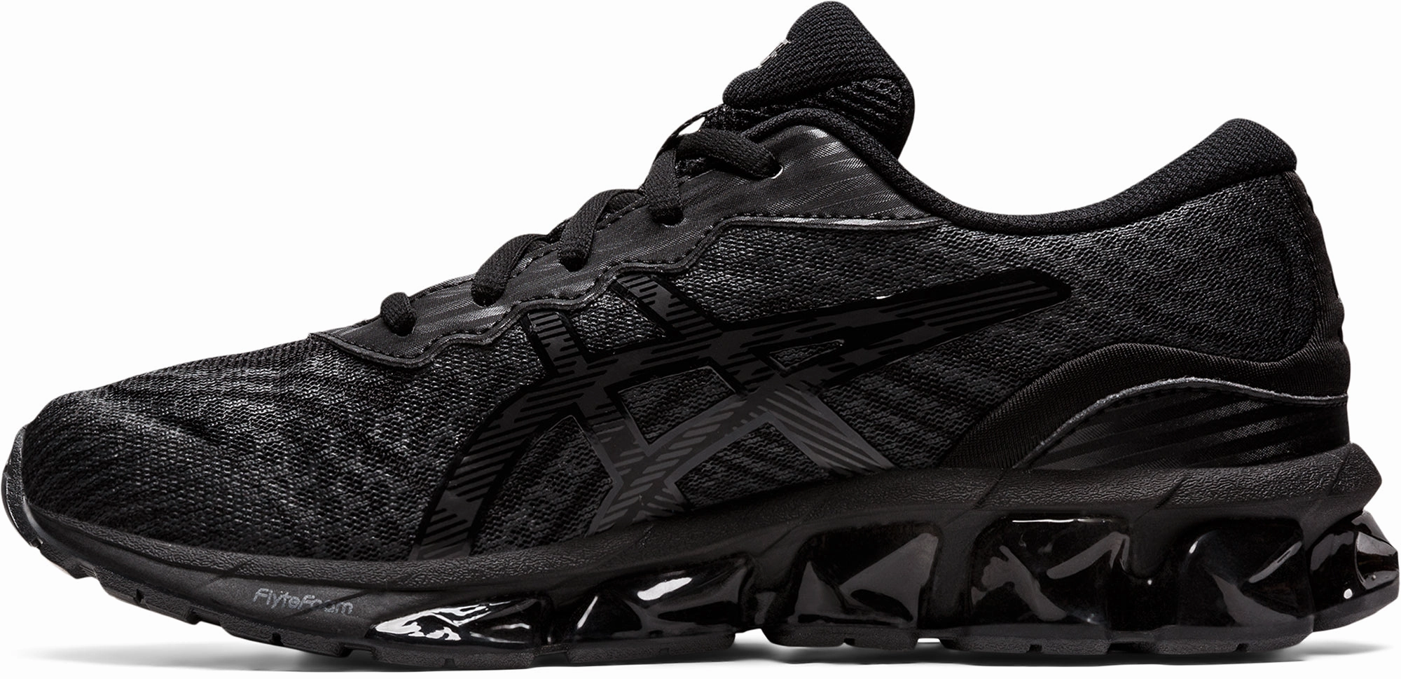 Asics Gel Quantum 360 VII GS Junior Running Shoes - Black Anatomical shape