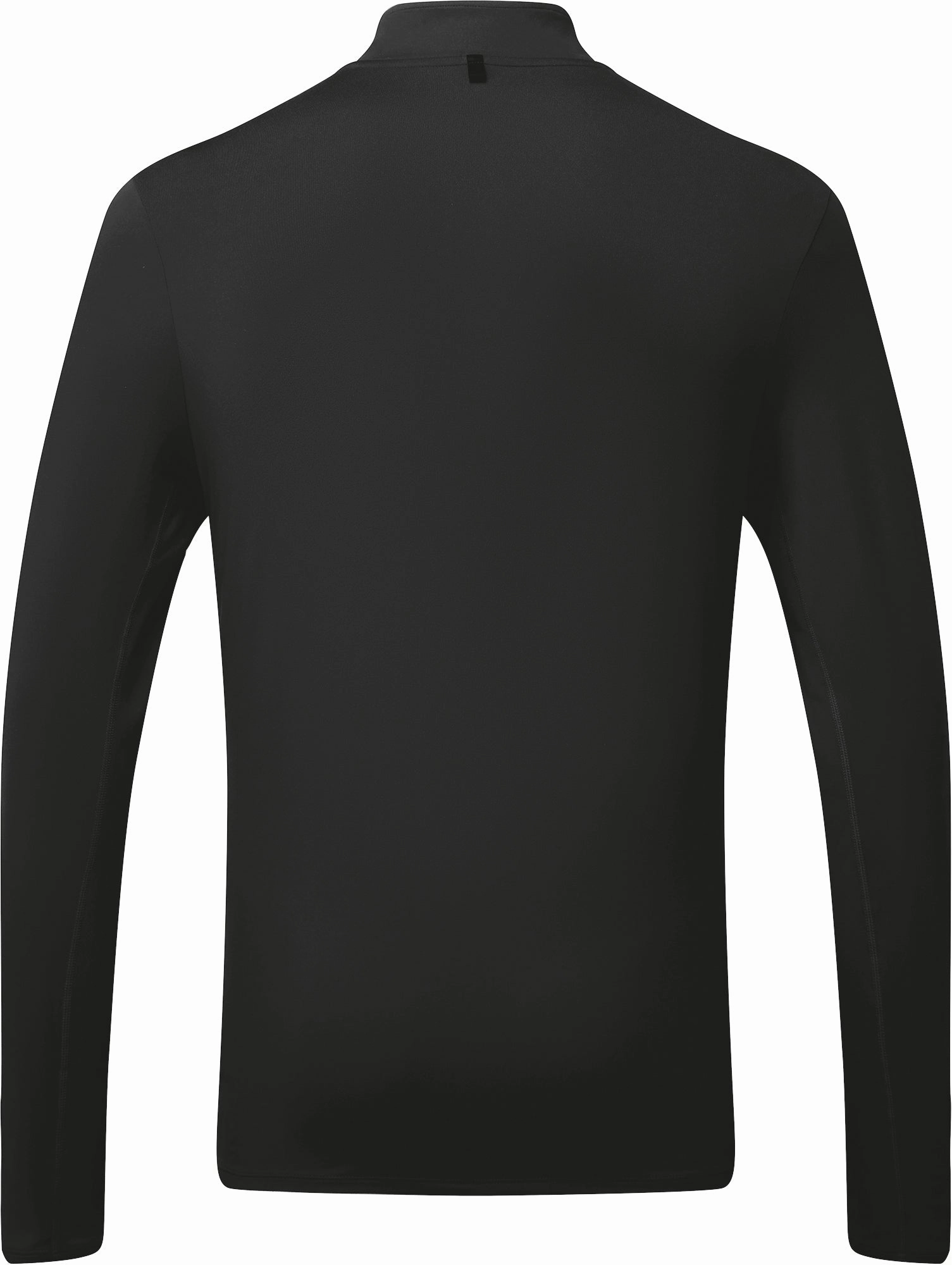 crew neck Classic lover Ronhill Core Thermal Half Zip Long Sleeve Mens Running Top - Black