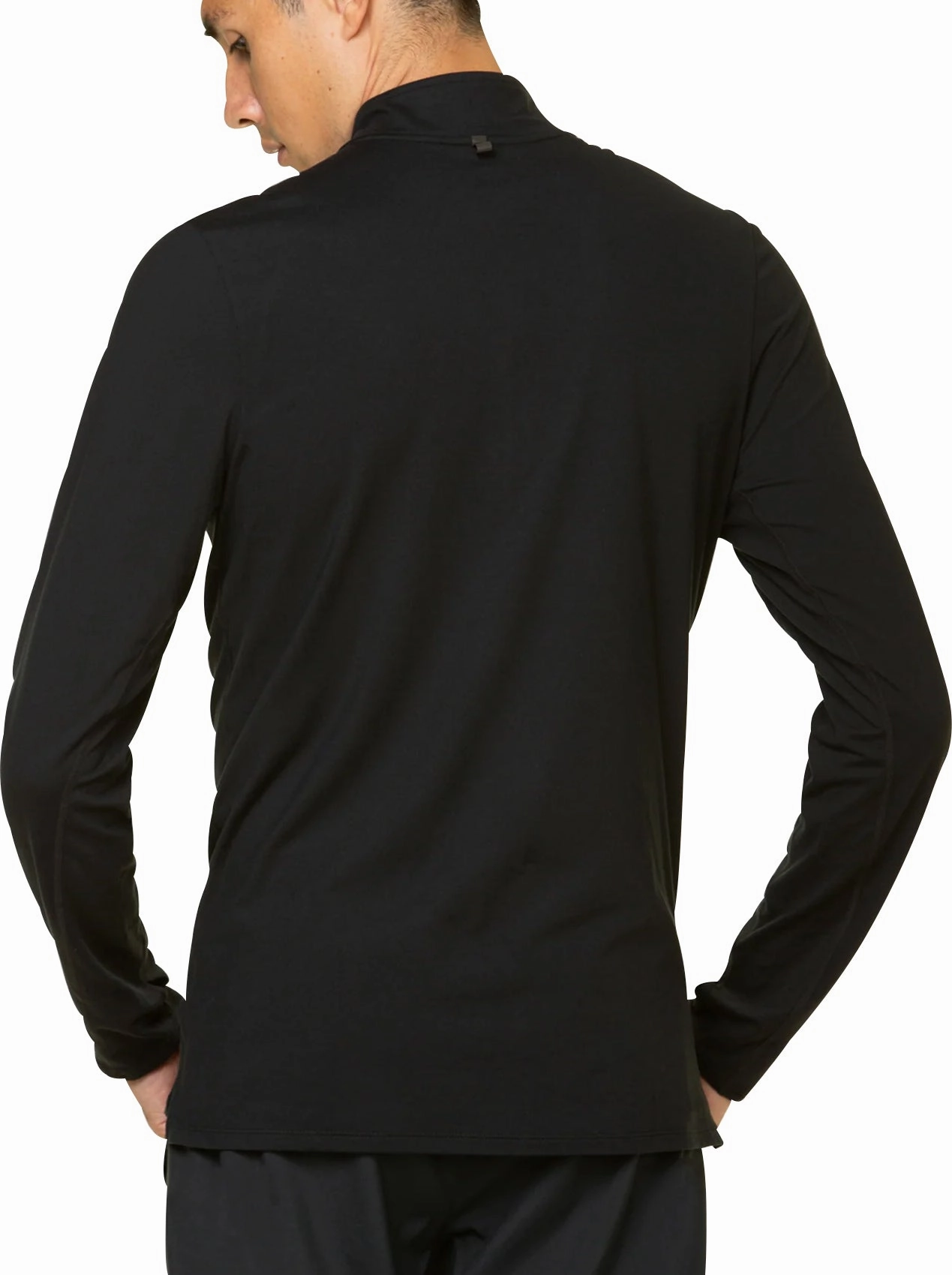 Afternoon outing Ronhill Core Thermal Half Zip Long Sleeve Mens Running Top - Black