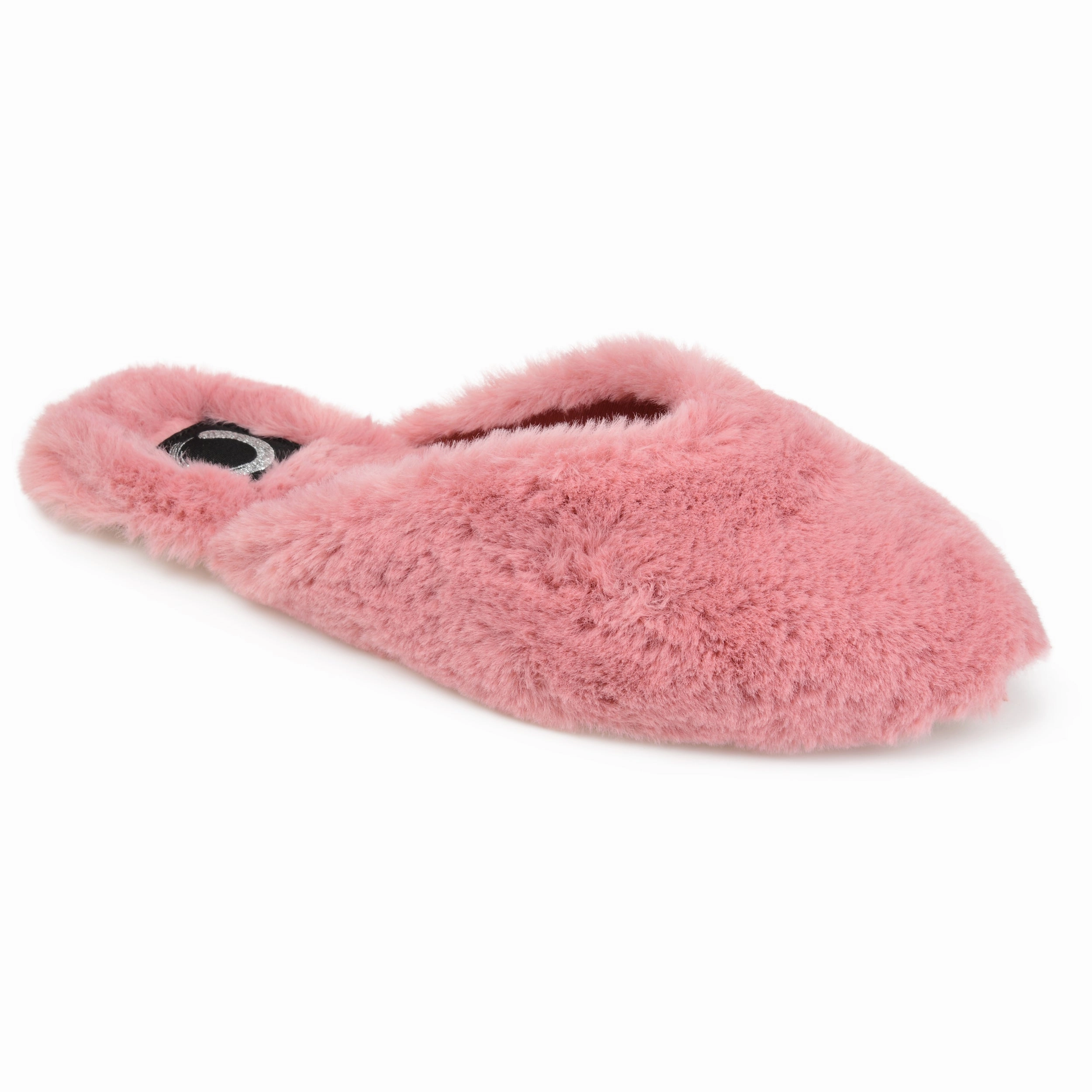 Smart Design Easy Summer Style Journee Collection Women's Faux Fur Sundown Slipper