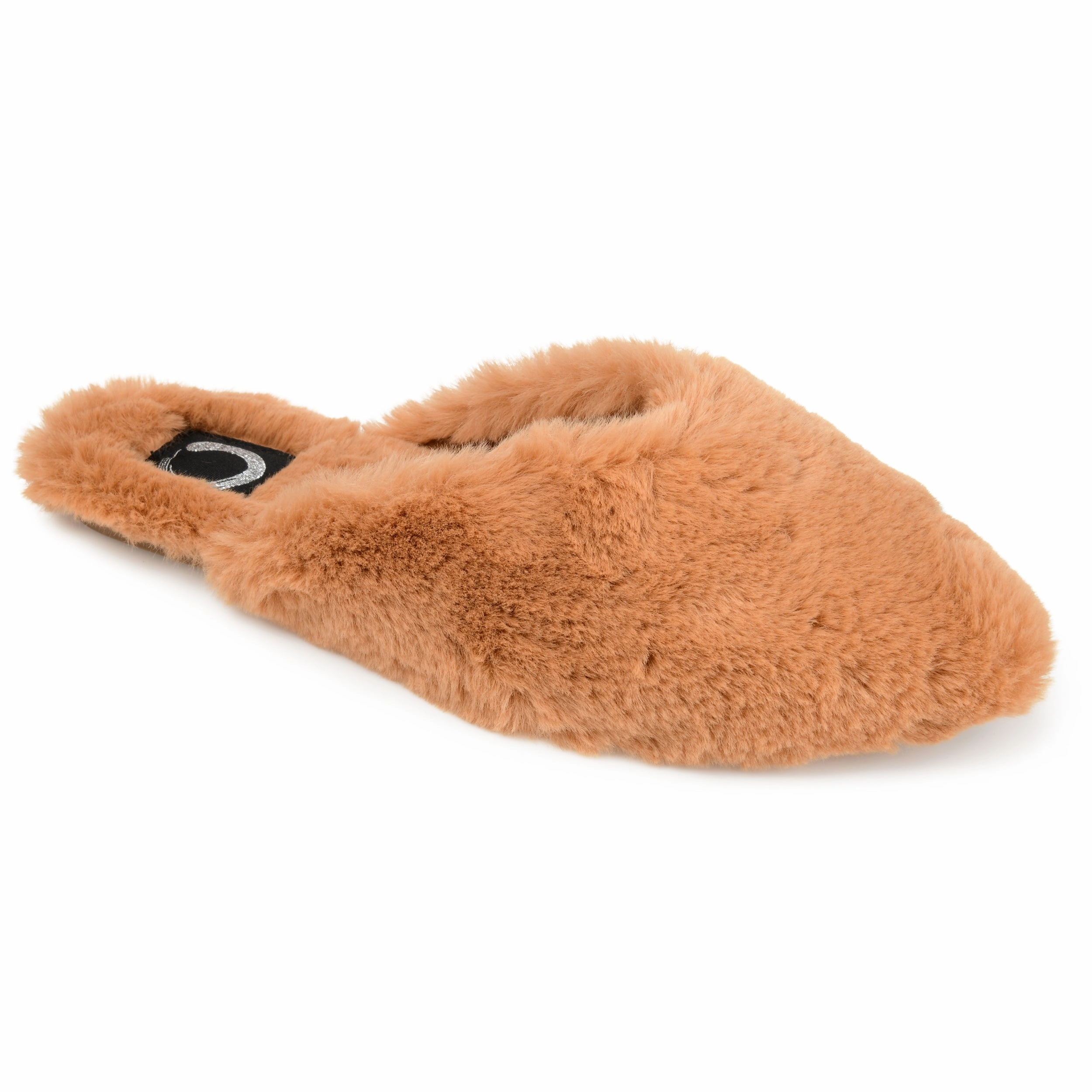 Comfortable Stability All-day Comfort Journee Collection Women's Faux Fur Sundown Slipper
