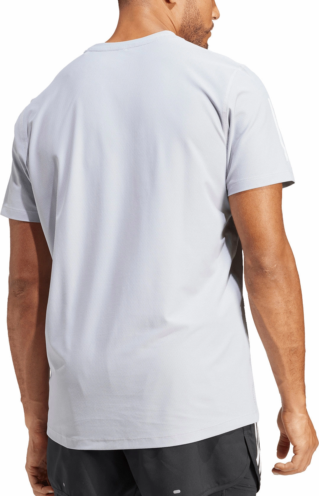 Best Seller adidas Own The Run Short Sleeve Mens Running Top - Grey