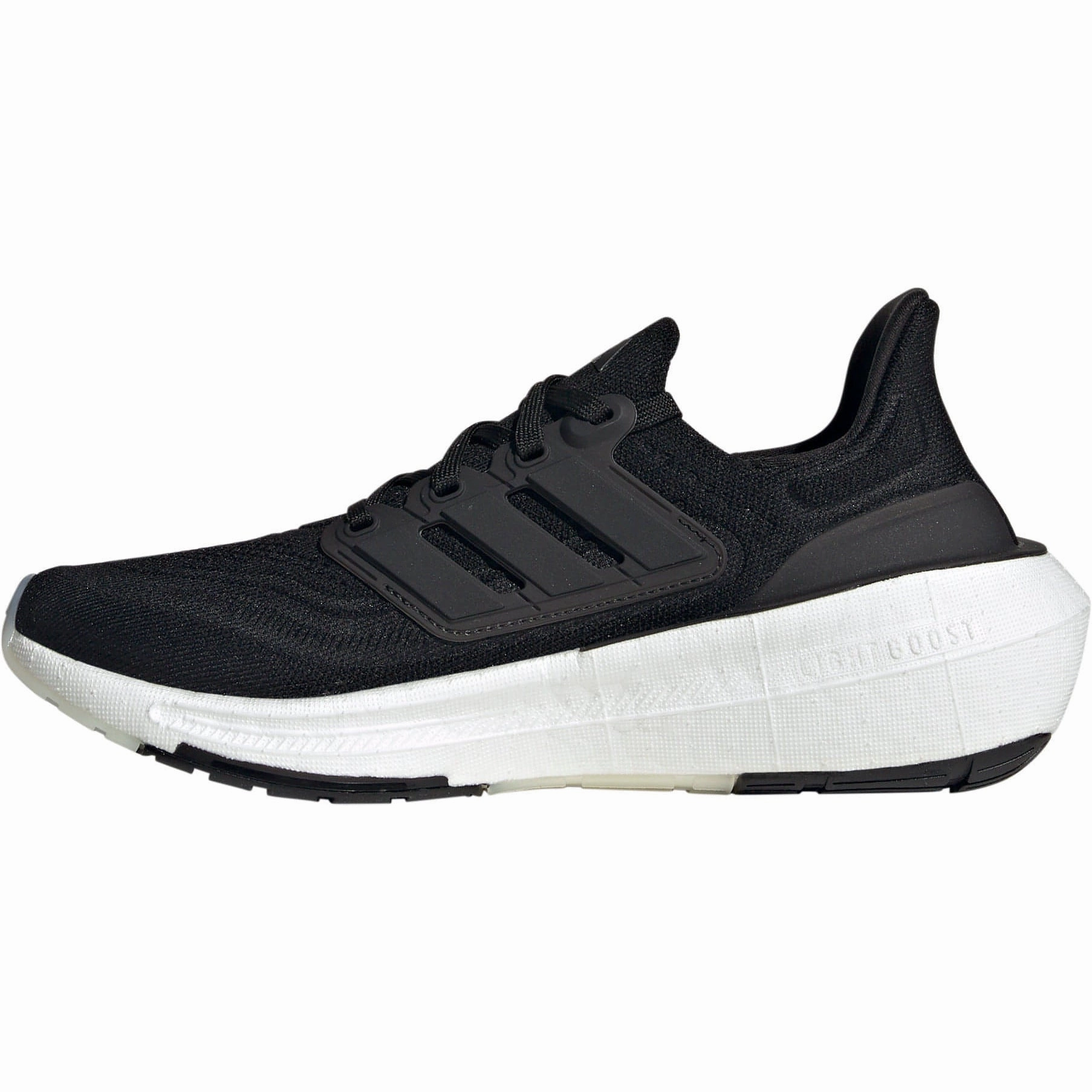 adidas Ultra Boost Light Womens Running Shoes - Black Running T Shirts Comfortable Heel Cup