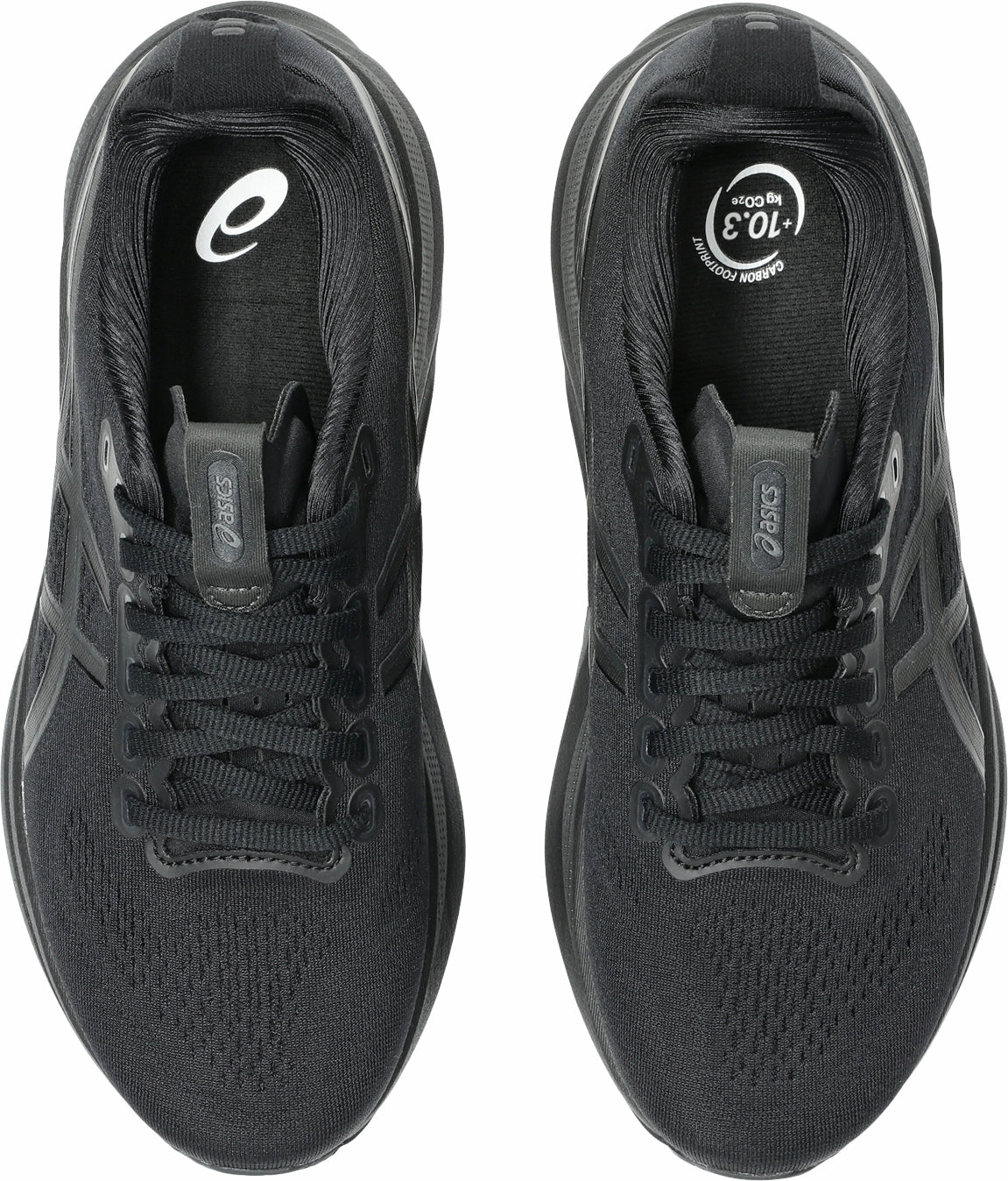 Compression Molded Collar Asics Gel Kayano 32 Womens Running Shoes - Black