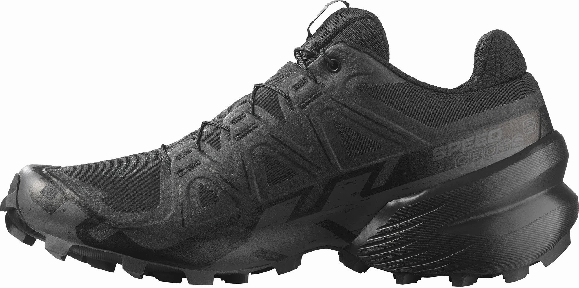 Salomon Speedcross 6 Womens Trail Running Shoes - Black Training Footwear