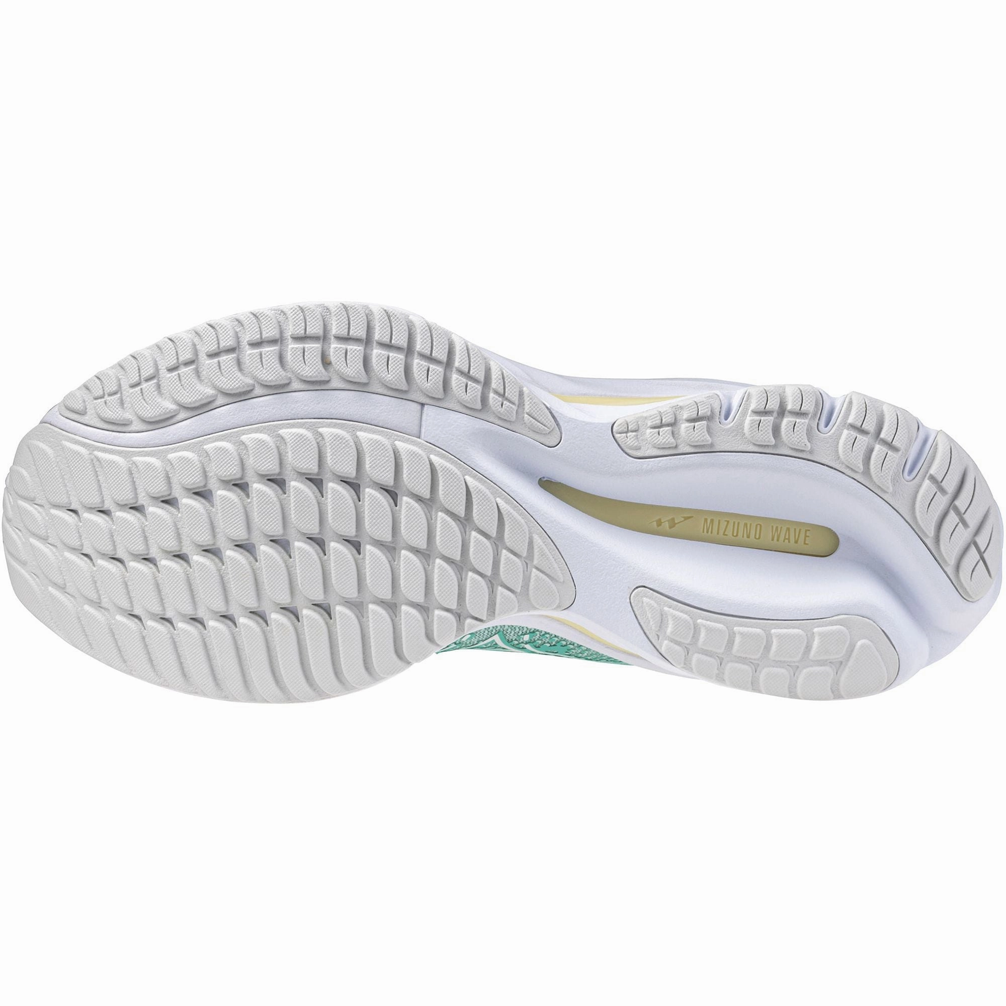 Comfort Pad Mizuno Wave Rider 27 Womens Running Shoes - Green