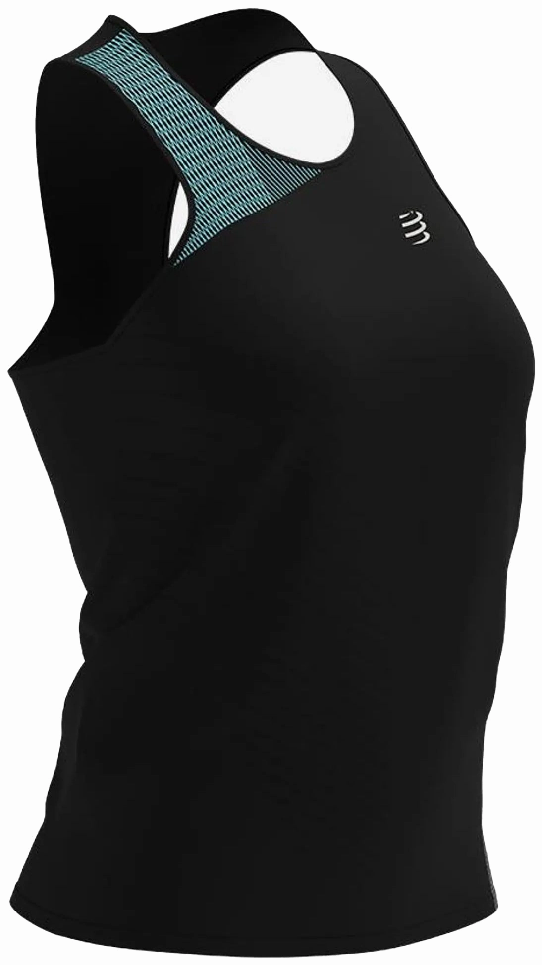 mixture adequate Compressport Performance Womens Running Vest Tank Top - Black