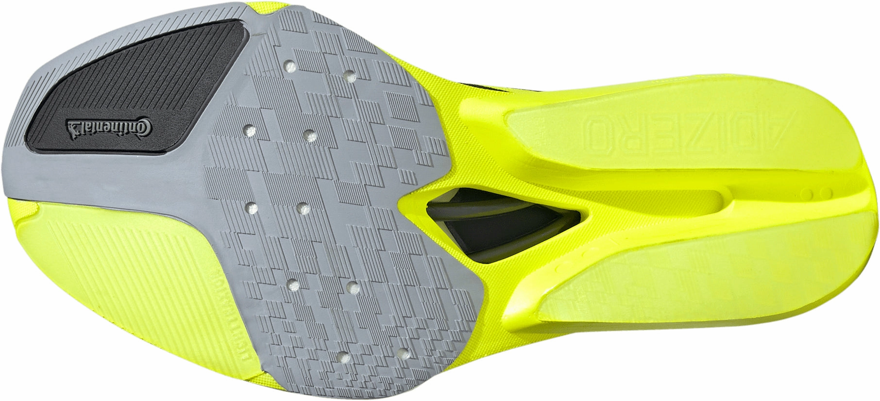 wide - toe shoes adidas Adizero Prime X3 Strung Running Shoes - Yellow