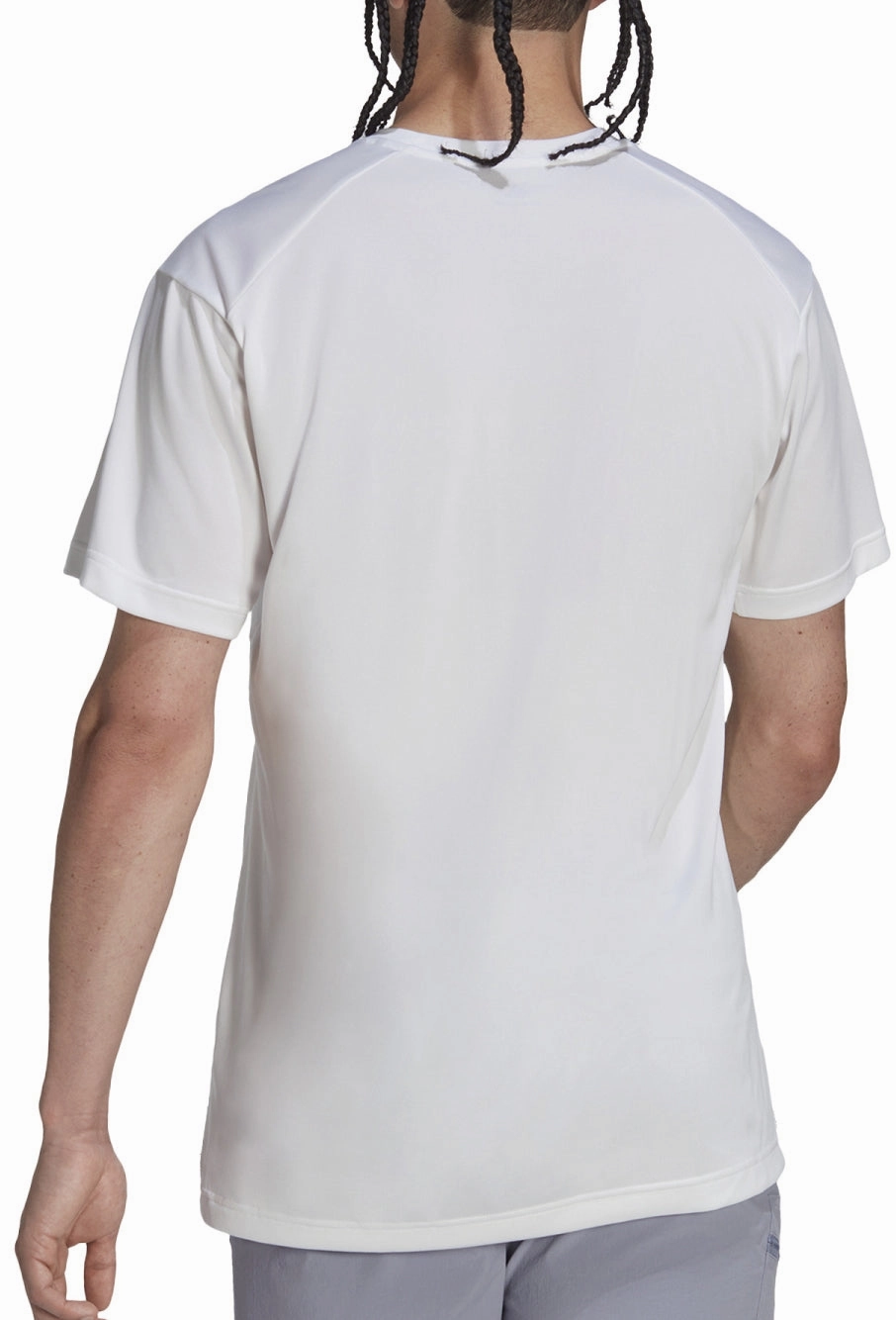adidas Terrex Multi Short Sleeve Mens Running Top - White Soft Wearable