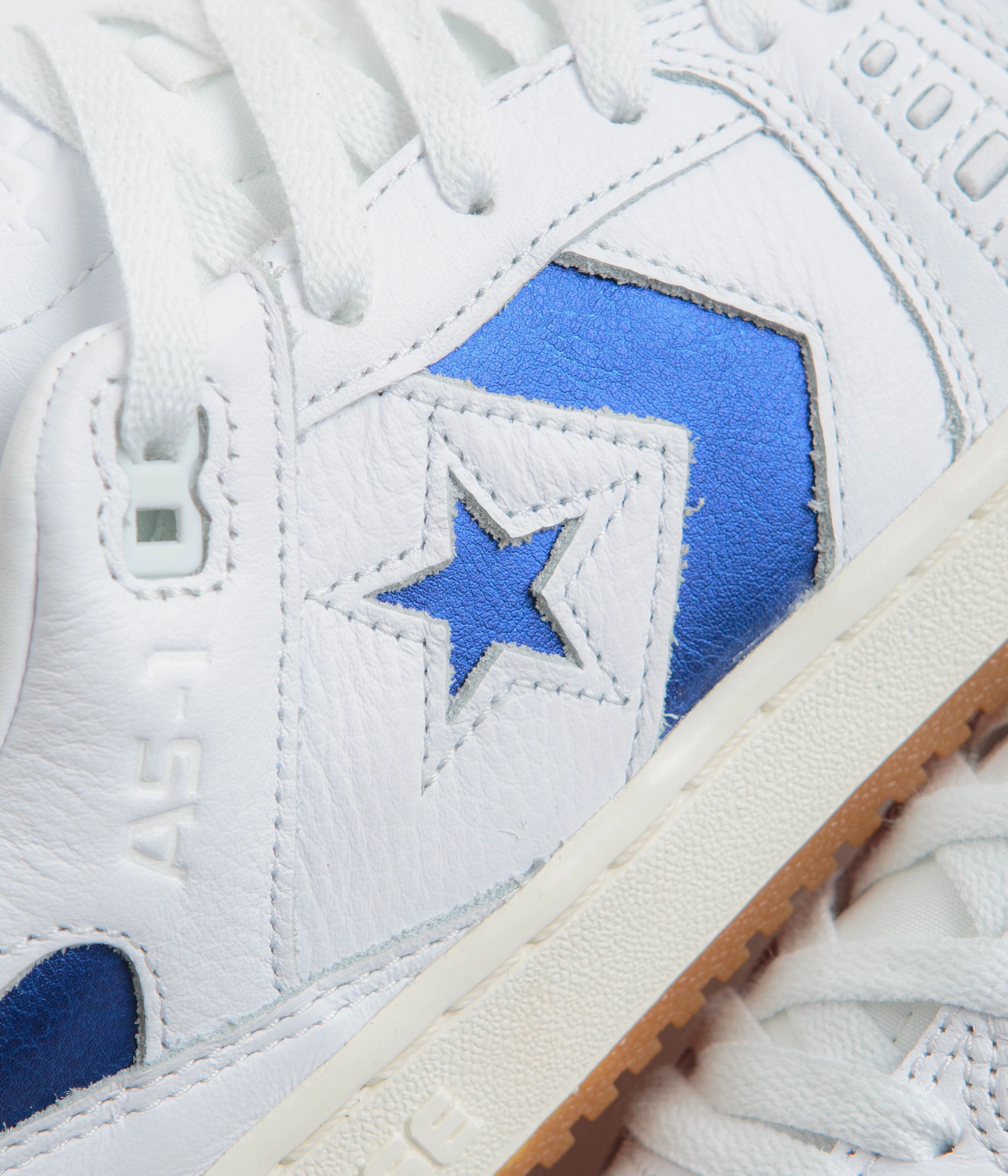 Ground Force Breathable Lining Converse AS-1 Pro Ox Shoes - White / Blue / Egret