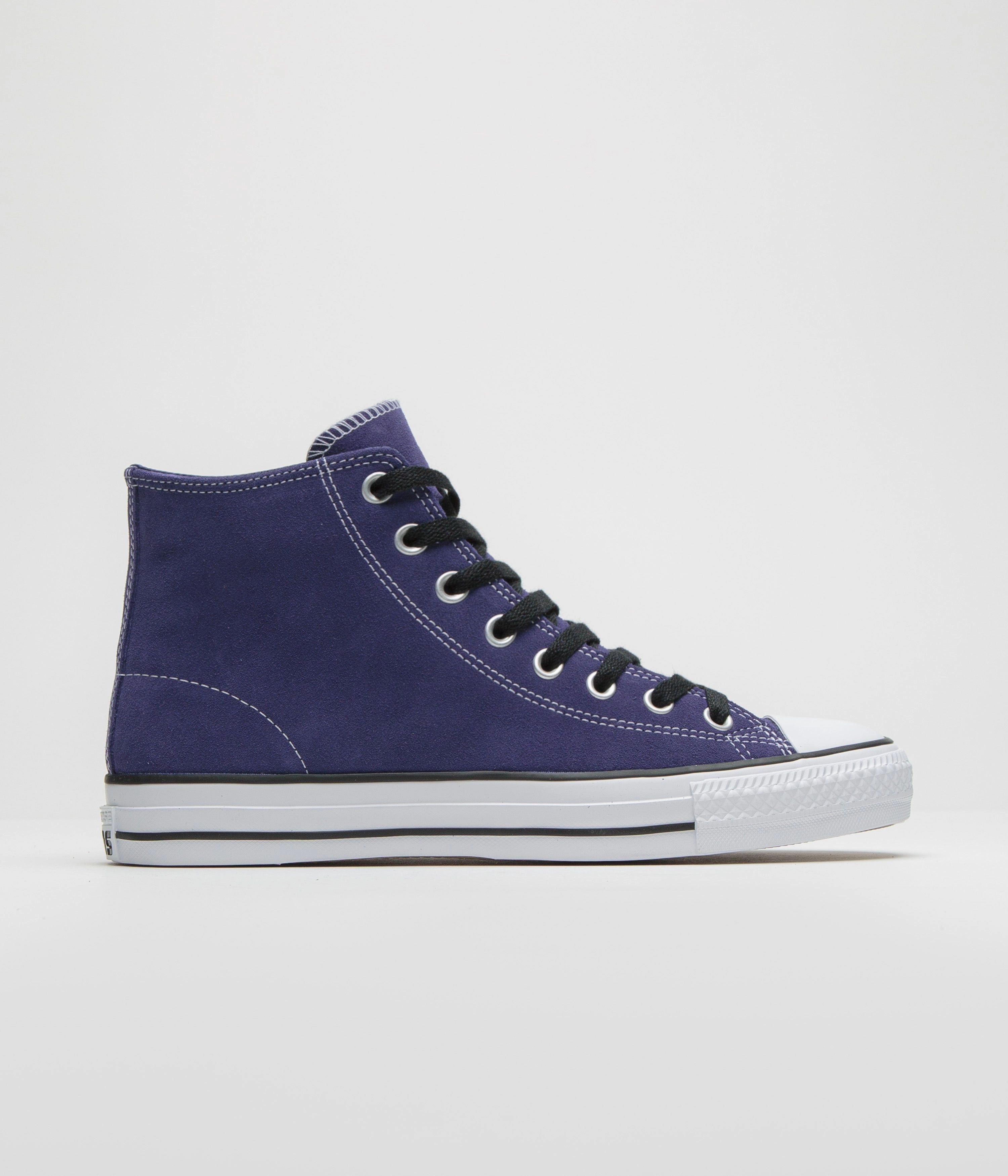 Breathable wear Converse Cons CTAS Pro Suede Shoes - Fresh Blueberry / Black / White