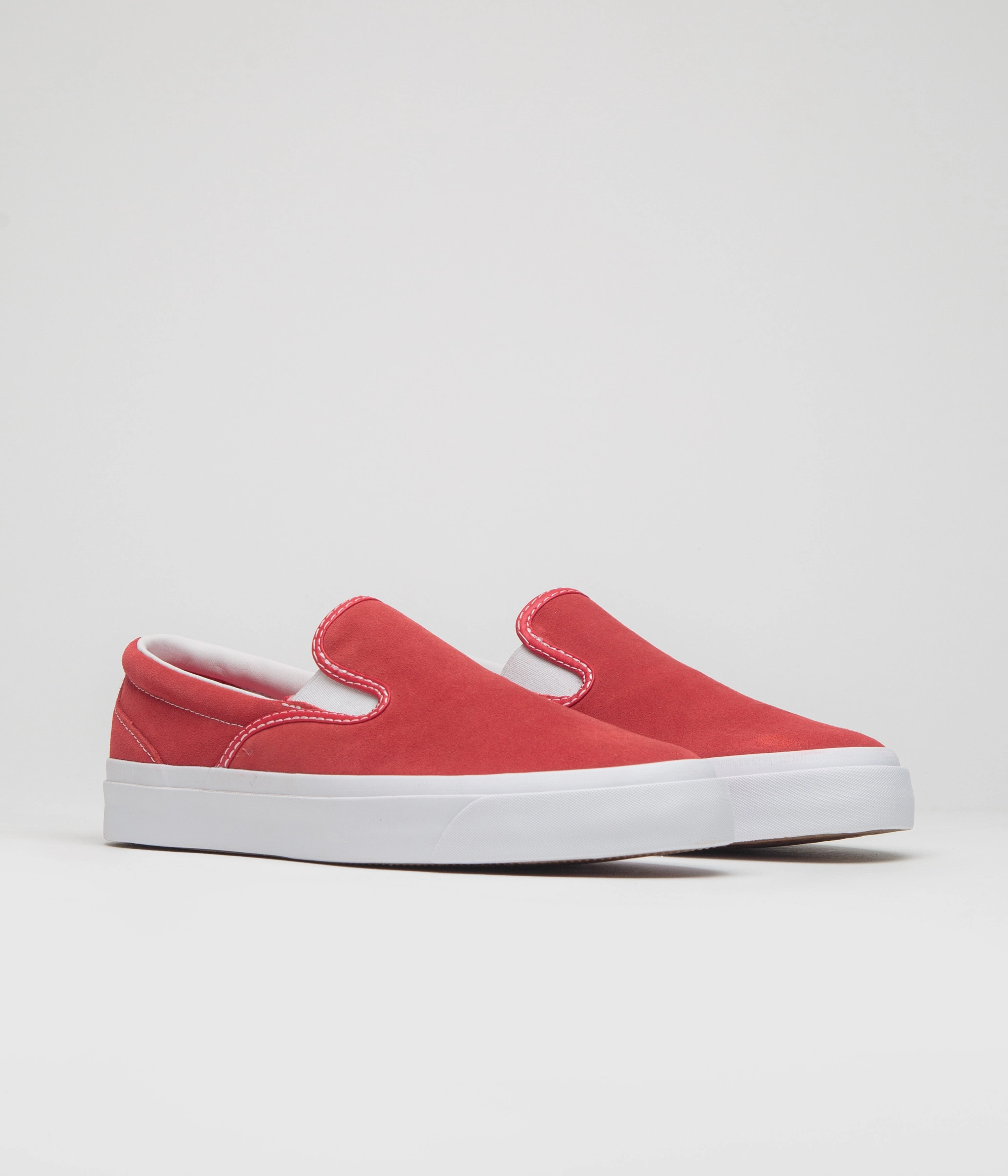 Creative Style Converse Cons One Star CC Slip Pro Shoes - Red / White / Gum