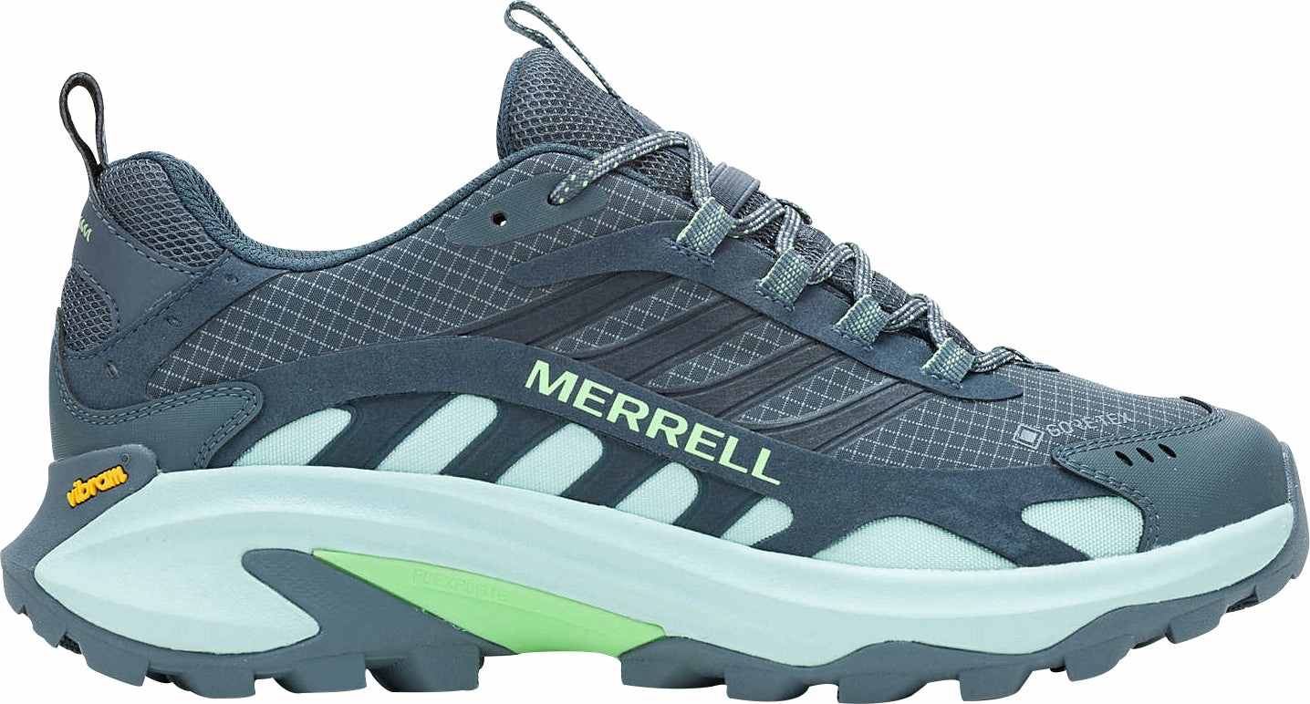 Merrell Moab Speed 2 GORE-TEX Mens Walking Shoes - Grey High Support