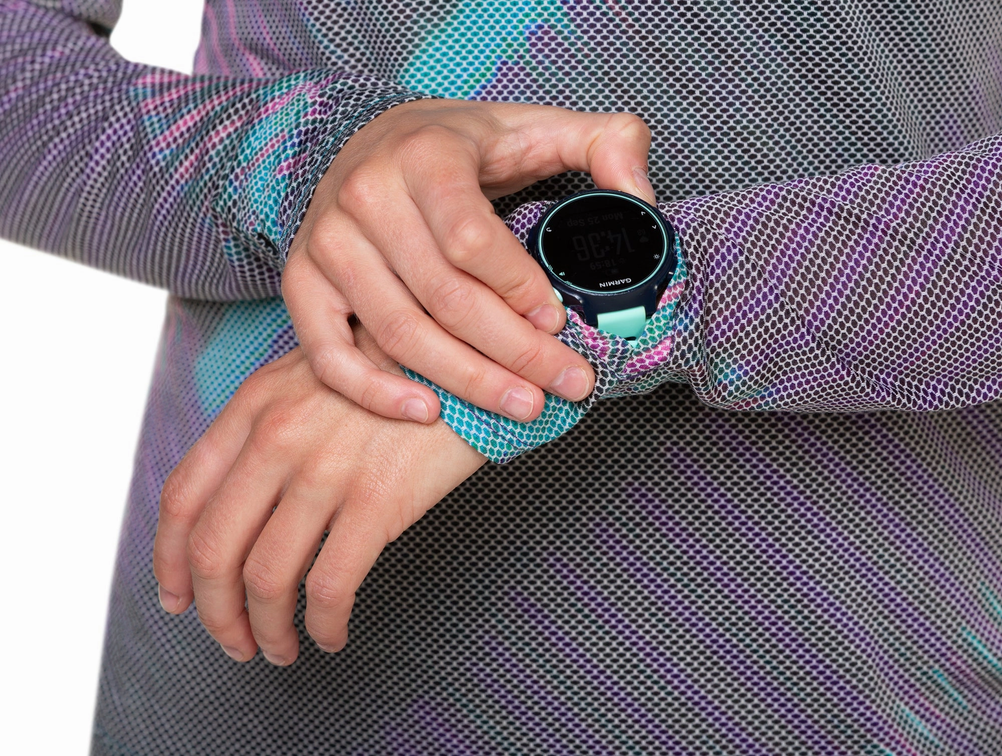 Ronhill Tech Golden Hour Long Sleeve Womens Running Top - Purple shopping