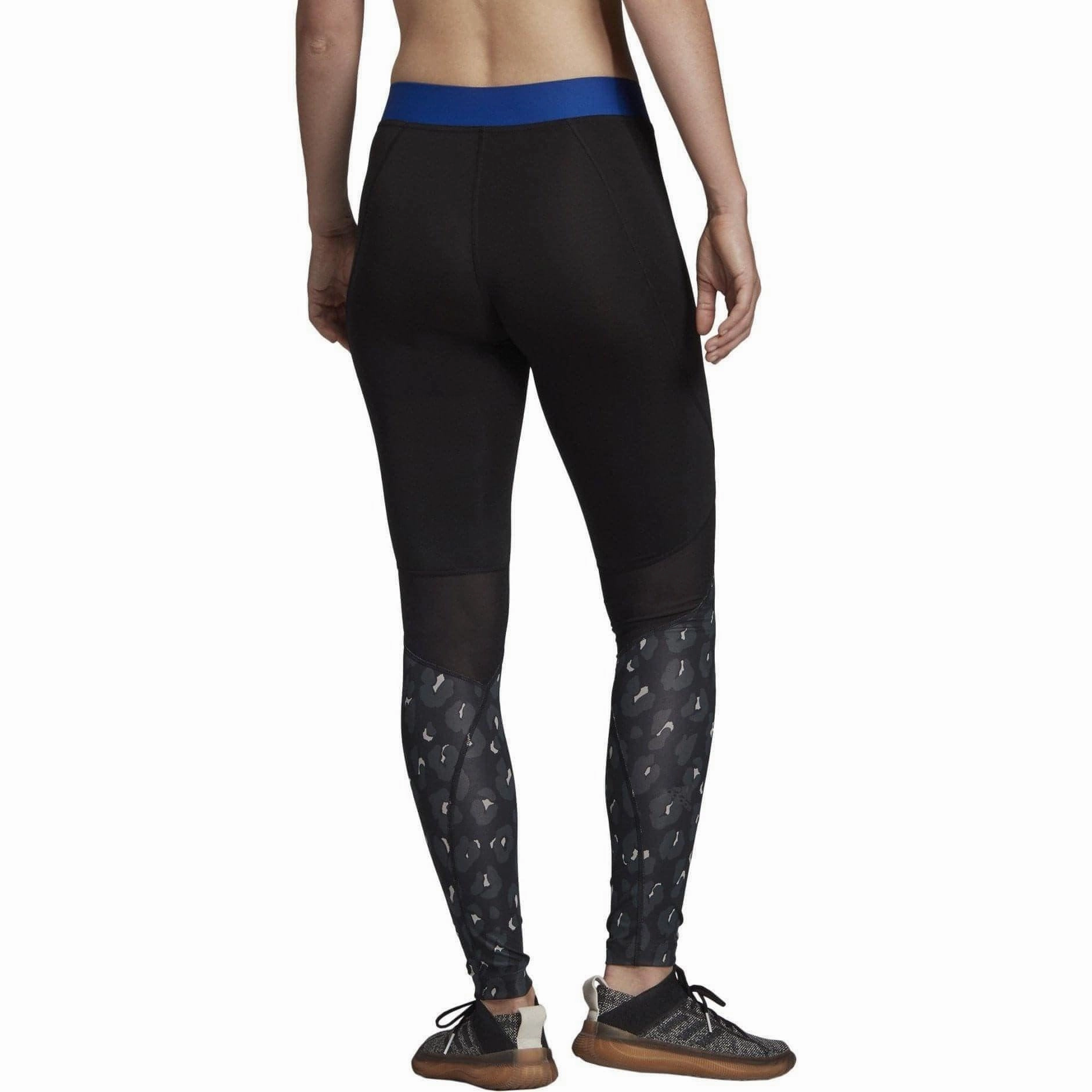 adidas AlphaSkin Iteration Womens Long Training Tights - Black Compression Support Travel Enthusiast For Men Seamless Design