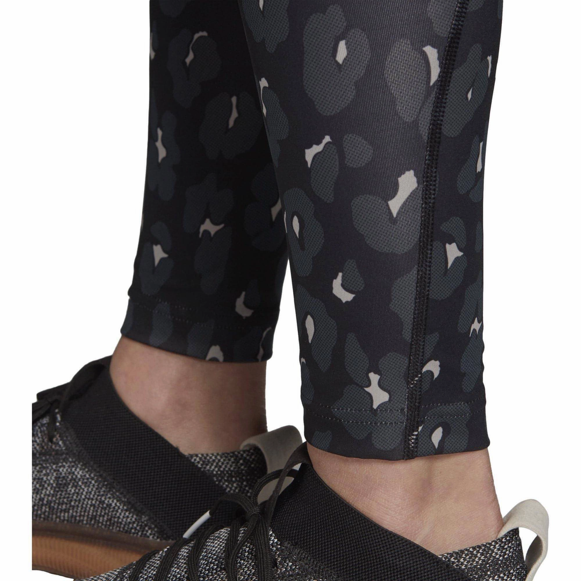 adidas AlphaSkin Iteration Womens Long Training Tights - Black Core Fitwear