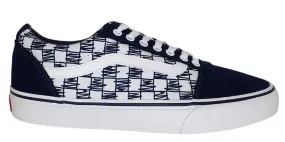 Vans Men's Ward Low Navy Scribble Shoes Sport Inspired Feel Fresh