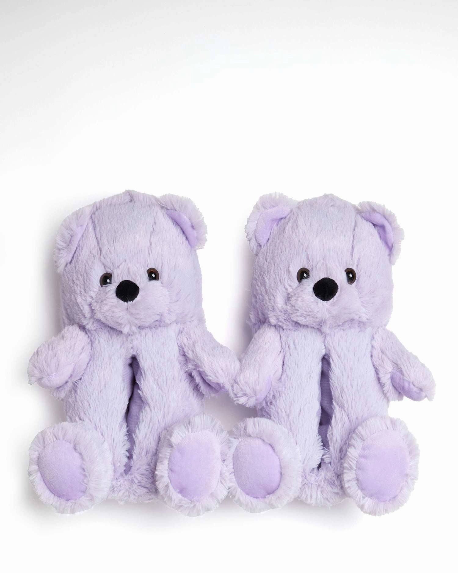 Stable Design Cozyfoams Women's Overstuffed Bear Closed Back Slipper