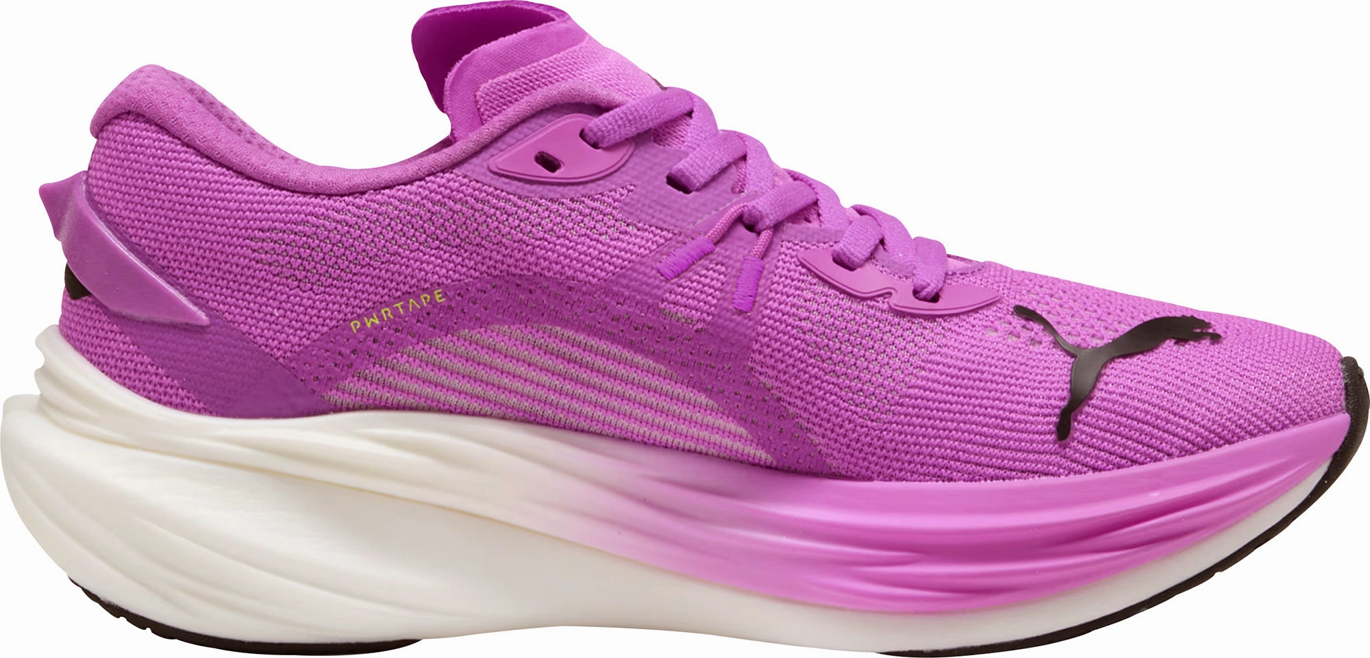Puma Deviate Nitro 3 Womens Running Shoes - Purple Balanced Grip Ankle Collaboration