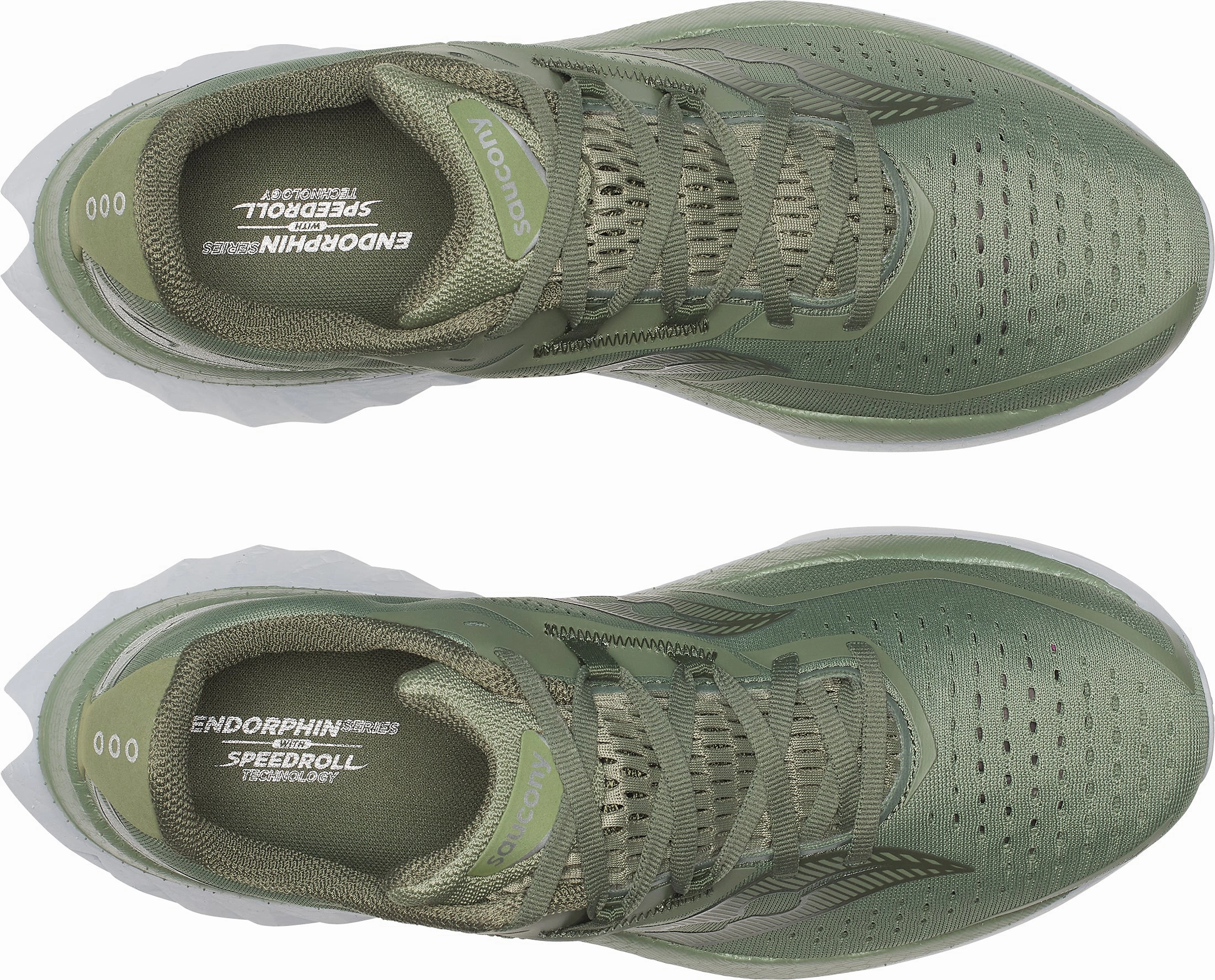 Saucony Endorphin Speed 4 Mens Running Shoes - Green Foot Cushion