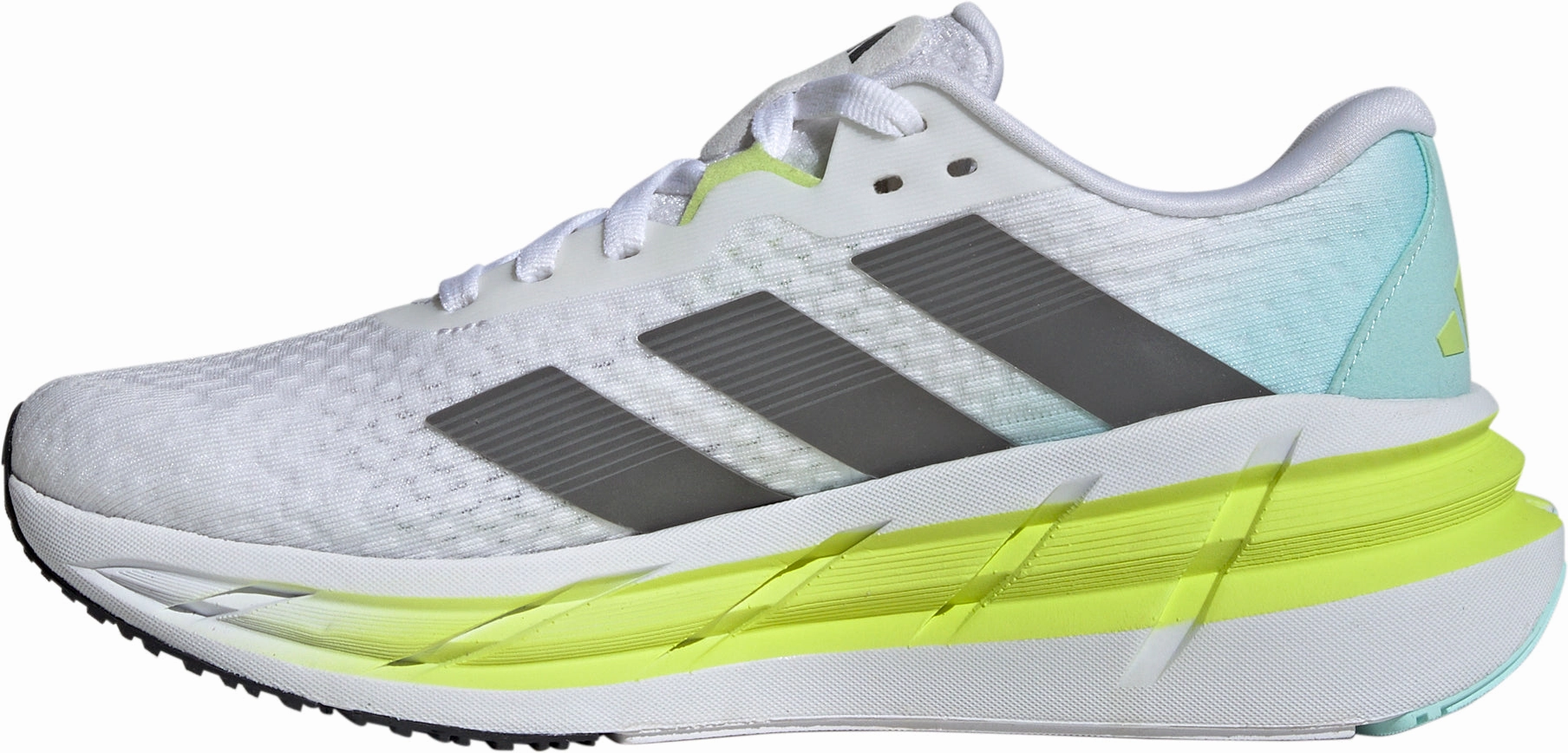 adidas Adistar 3.0 Womens Running Shoes - White Torsional Control Bounce Back Cushioning