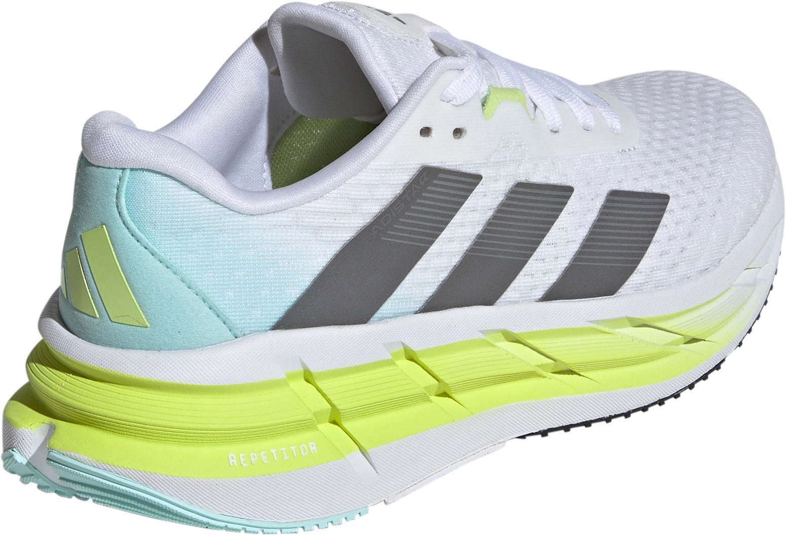 adidas Adistar 3.0 Womens Running Shoes - White Ventilation Perforation System rainbow - design shoes