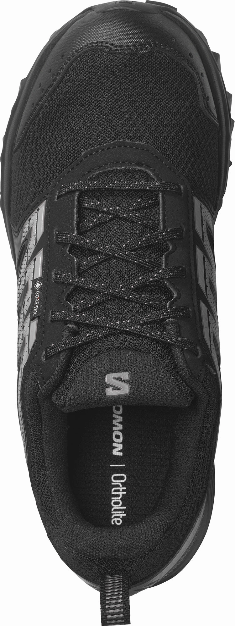 Salomon Wander GORE-TEX Womens Trail Running Shoes - Black soft - foam sole shoes