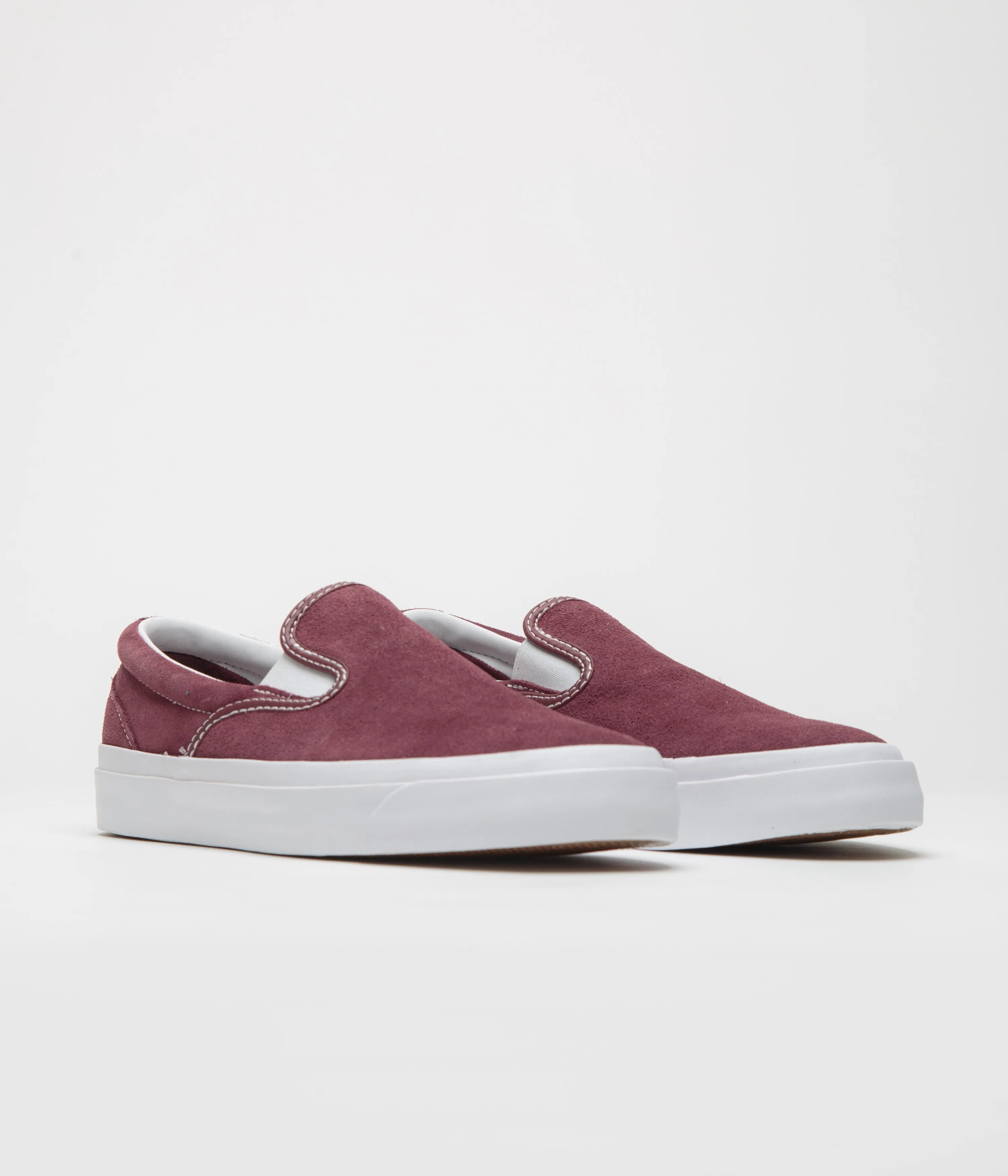 Converse One Star CC Slip Pro Shoes - Deep Bordeaux / White / White Free Action