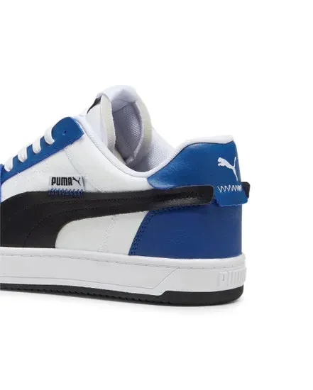 Puma Men's White/Black/Blue Caven Shoes Easy Flow