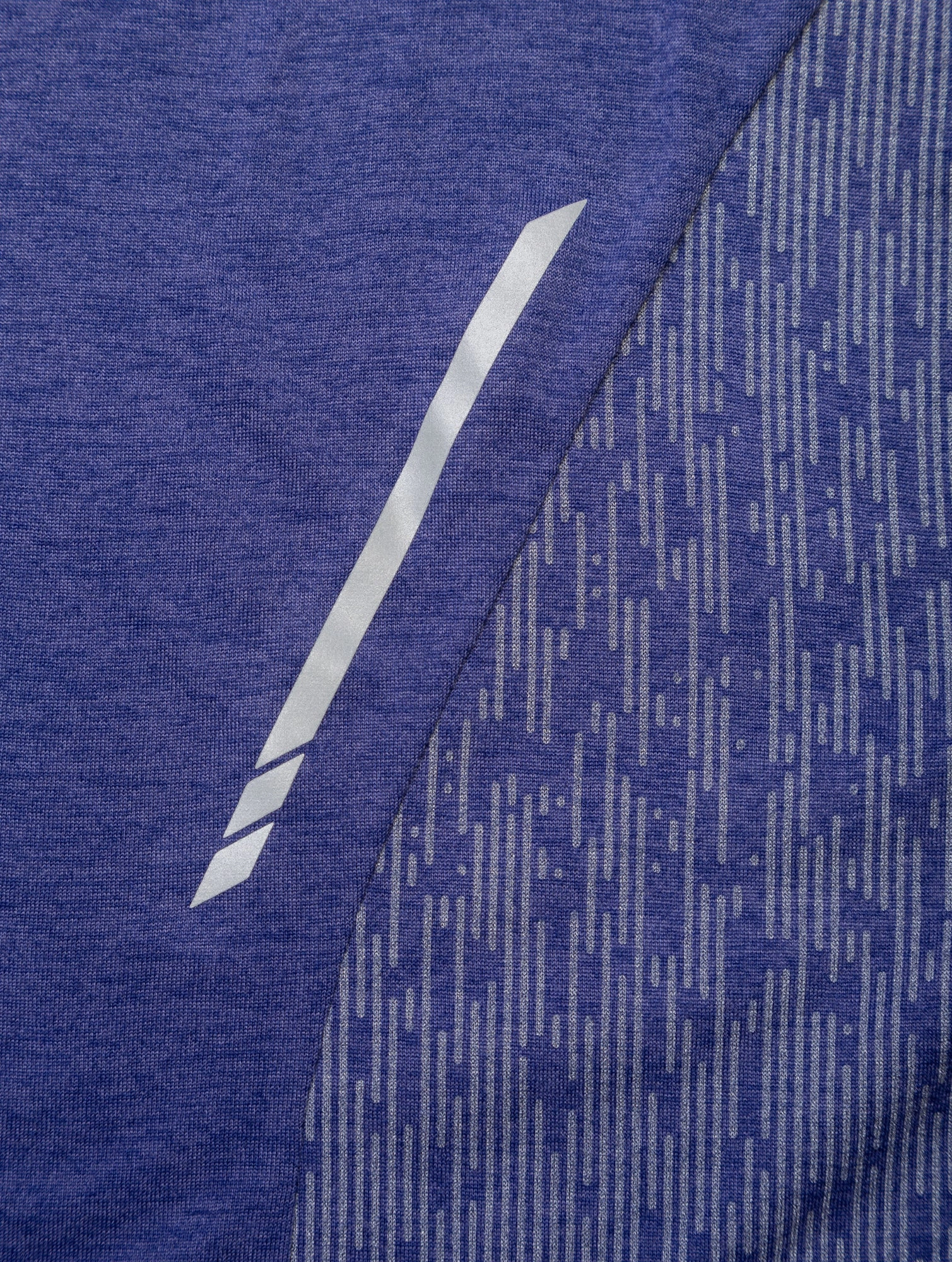 Ronhill Tech Reflect Long Sleeve Womens Running Top - Blue Anti Static Lining Flex Dry Fabric System